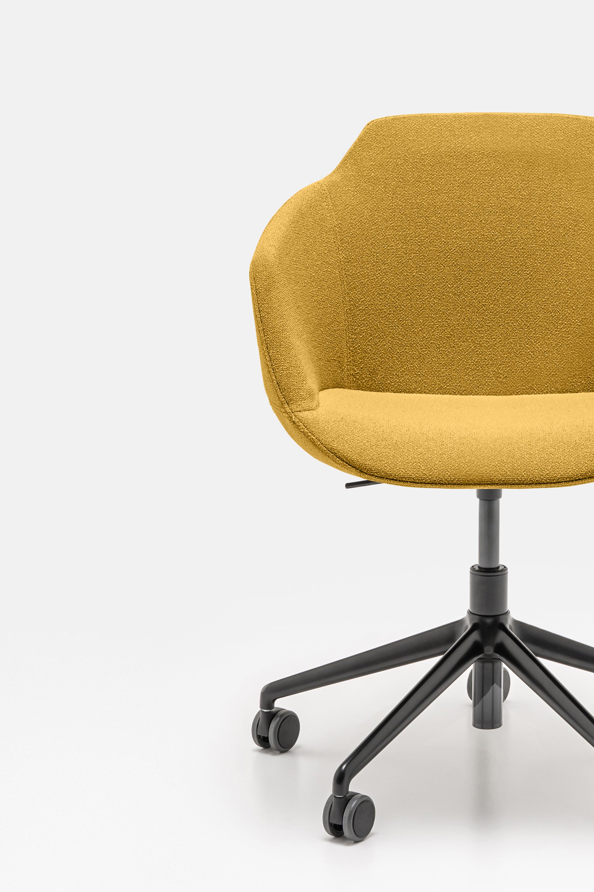 Stoel ULTRA met verstelbare basis en wielen voor zachte oppervlakken