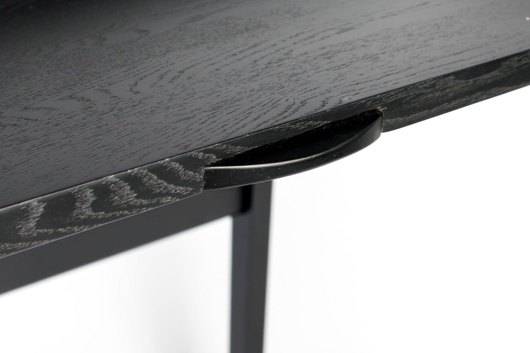 Sekretarzyk BARBIER czarny dąb Zuiver Eye on Design