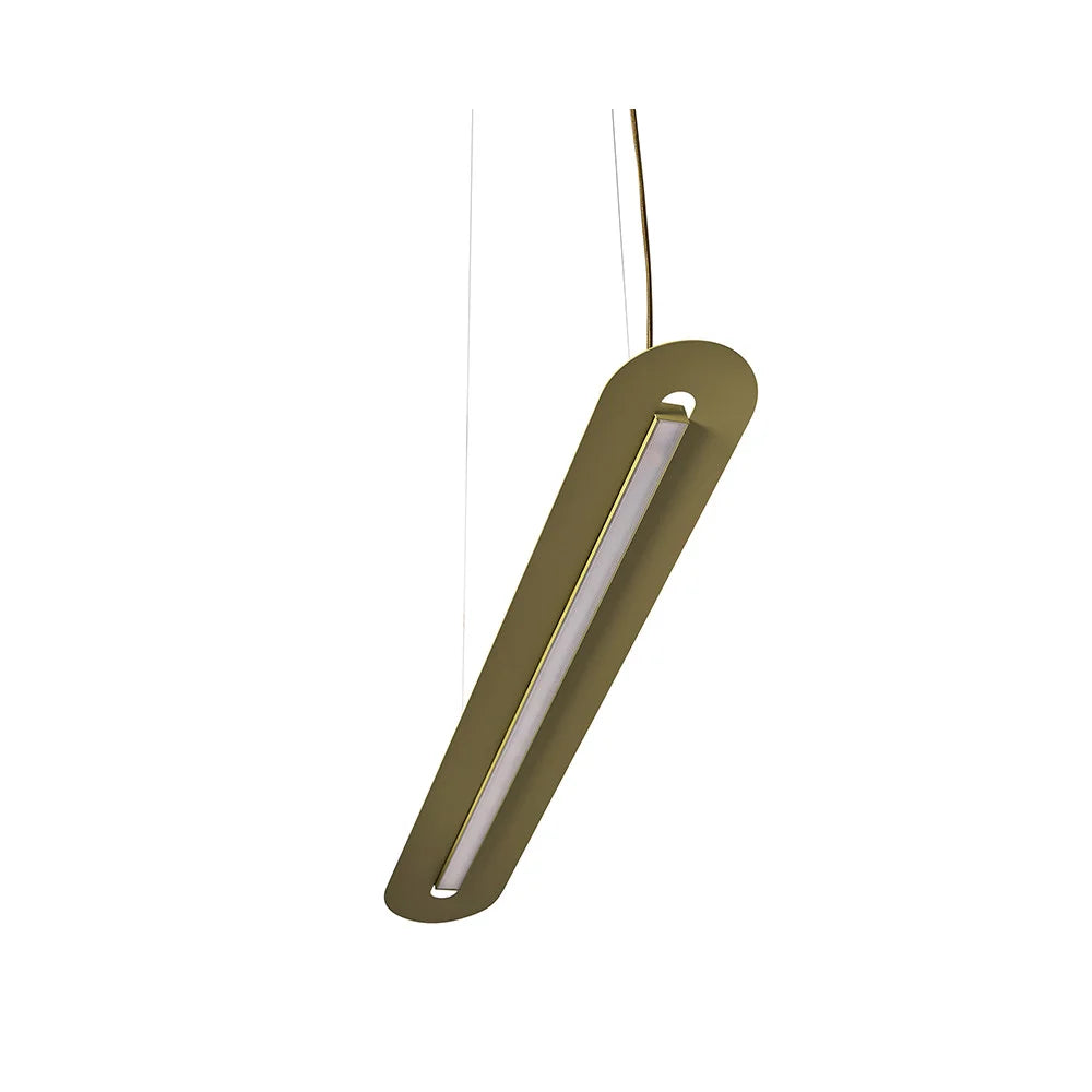 Hanglamp SENKEI olijfgroen