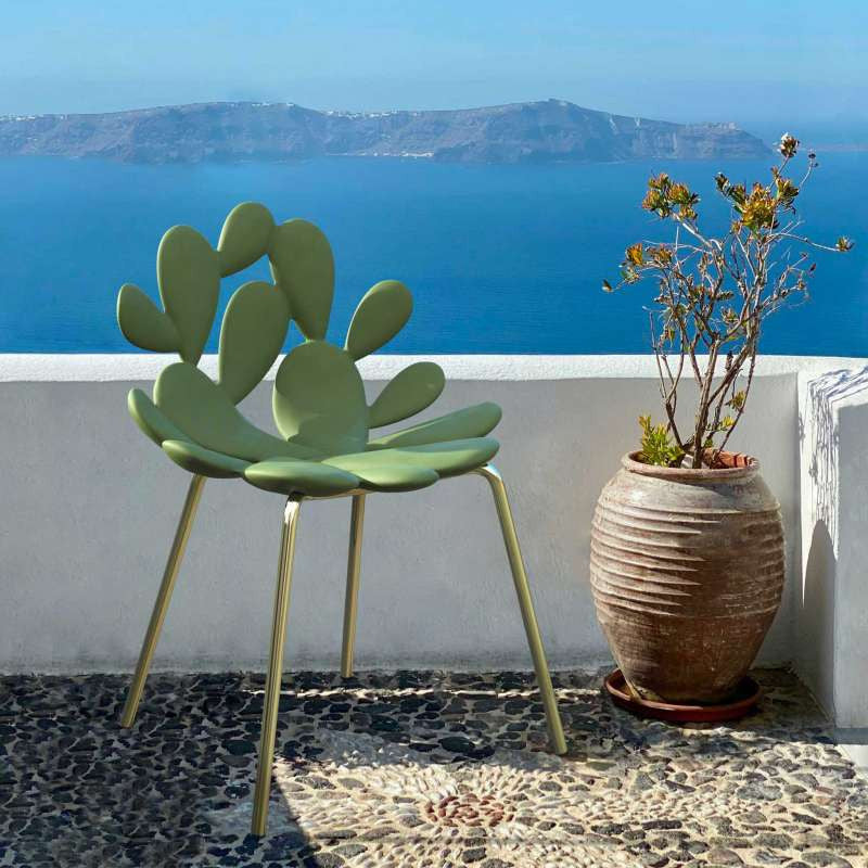 FILICUDI weißes Gartenstuhl-Set