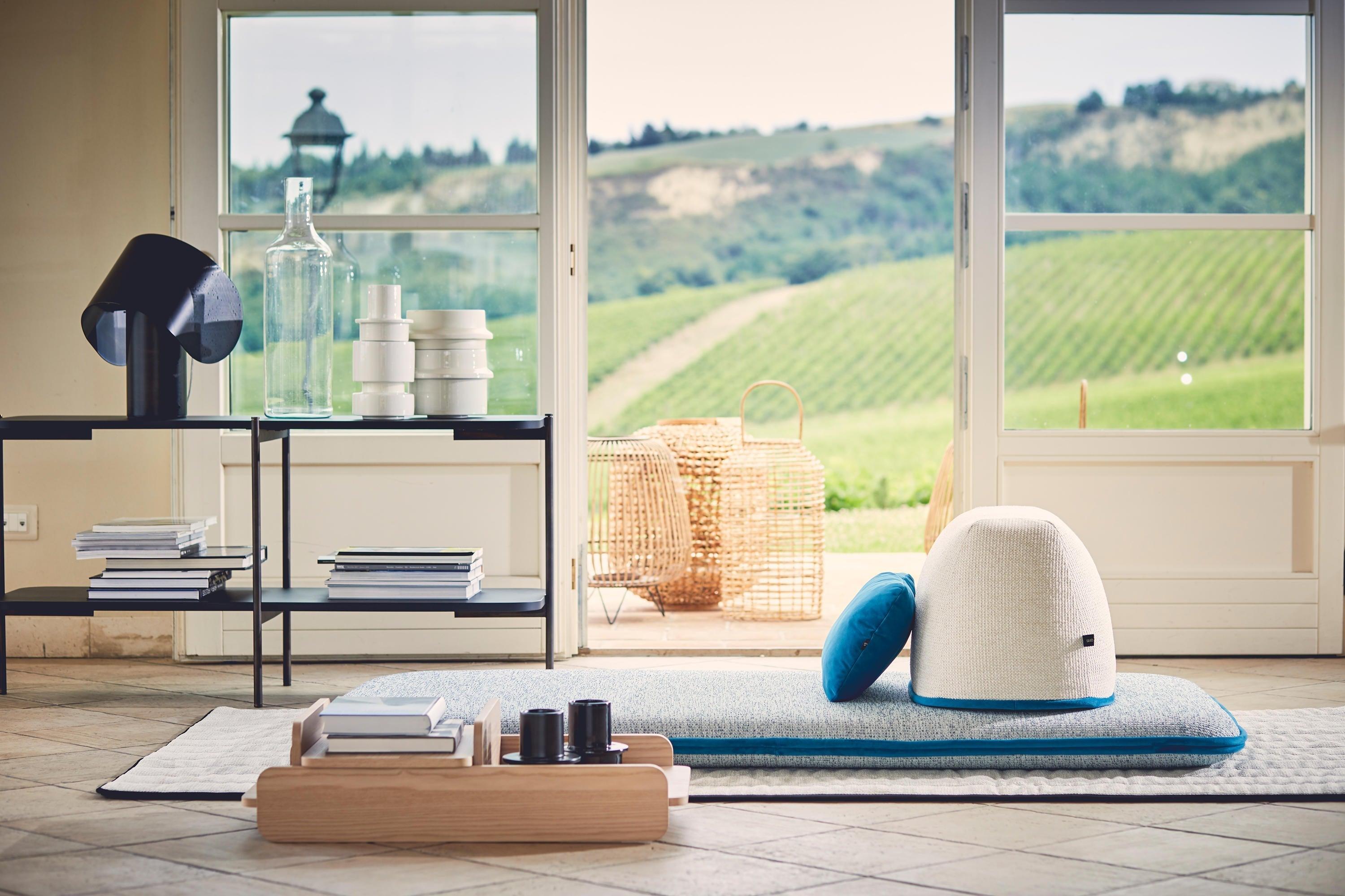 Siedzisko CAILLOU szaro-bordowy Liu Jo Living Eye on Design