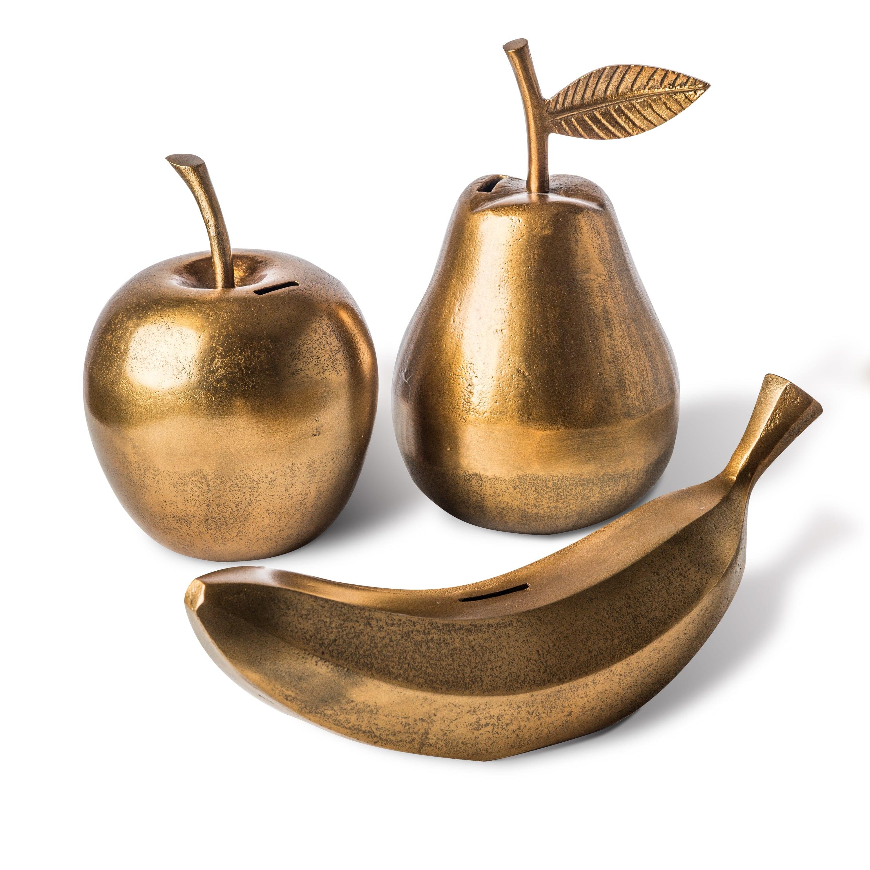 Skarbonka APPLE złoty Pols Potten Eye on Design