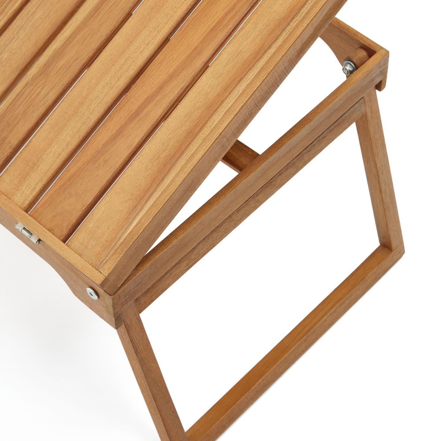 Składana taca MANI lite drewno akacjowe La Forma Eye on Design