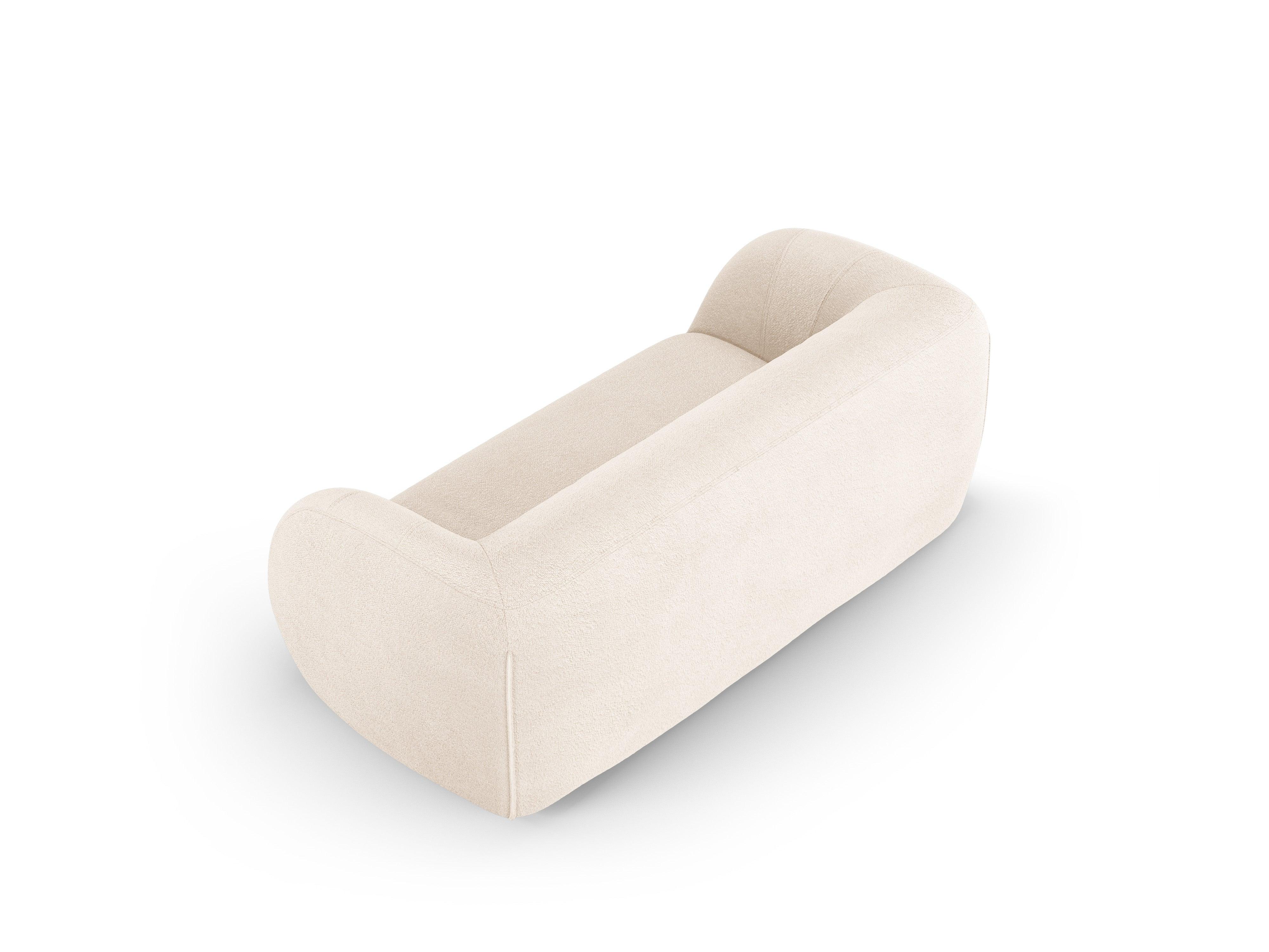 Sofa 2-osobowa ESSEN beżowy boucle Cosmopolitan Design Eye on Design