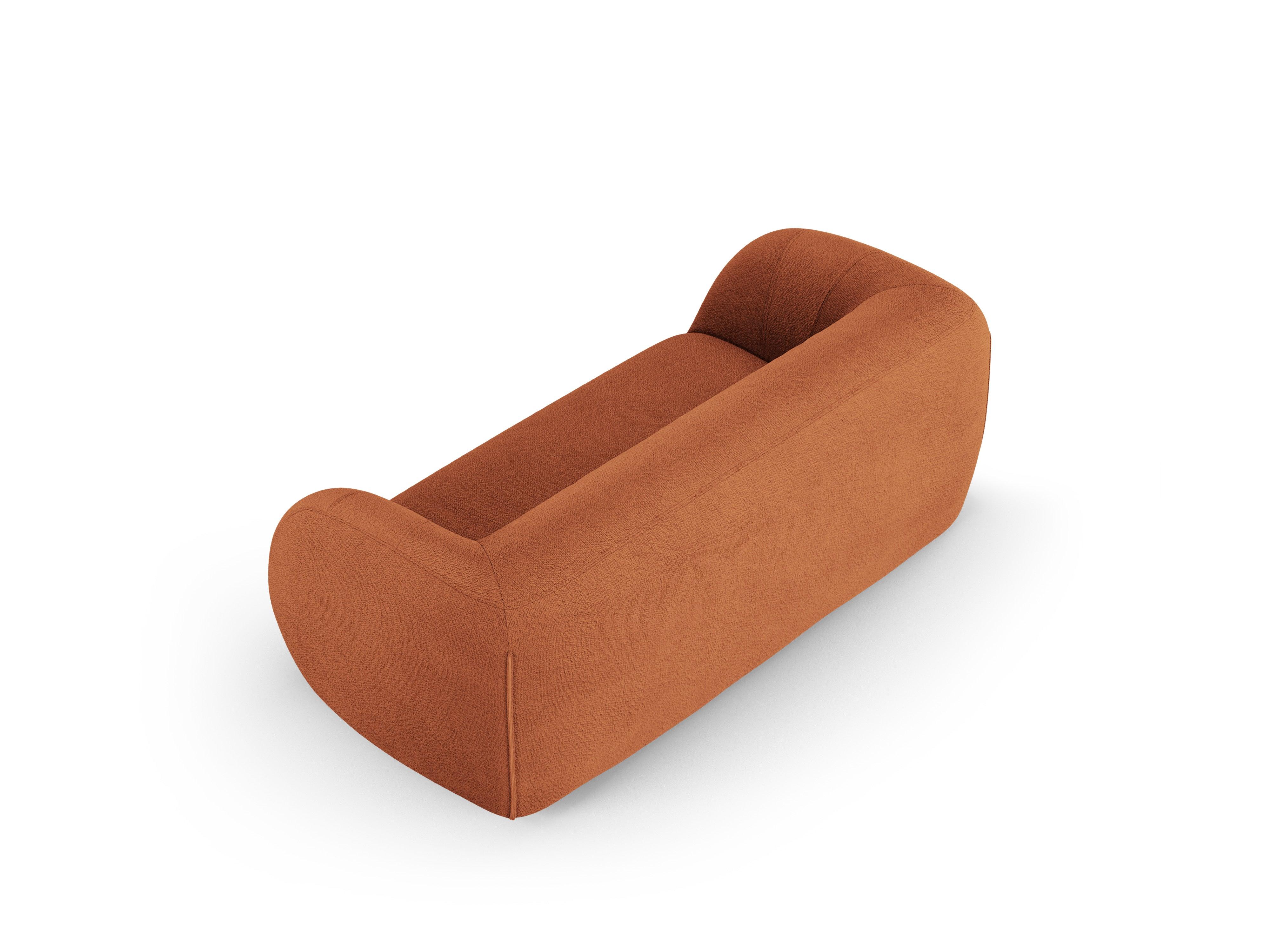 Sofa 2-osobowa ESSEN terracotta boucle Cosmopolitan Design Eye on Design