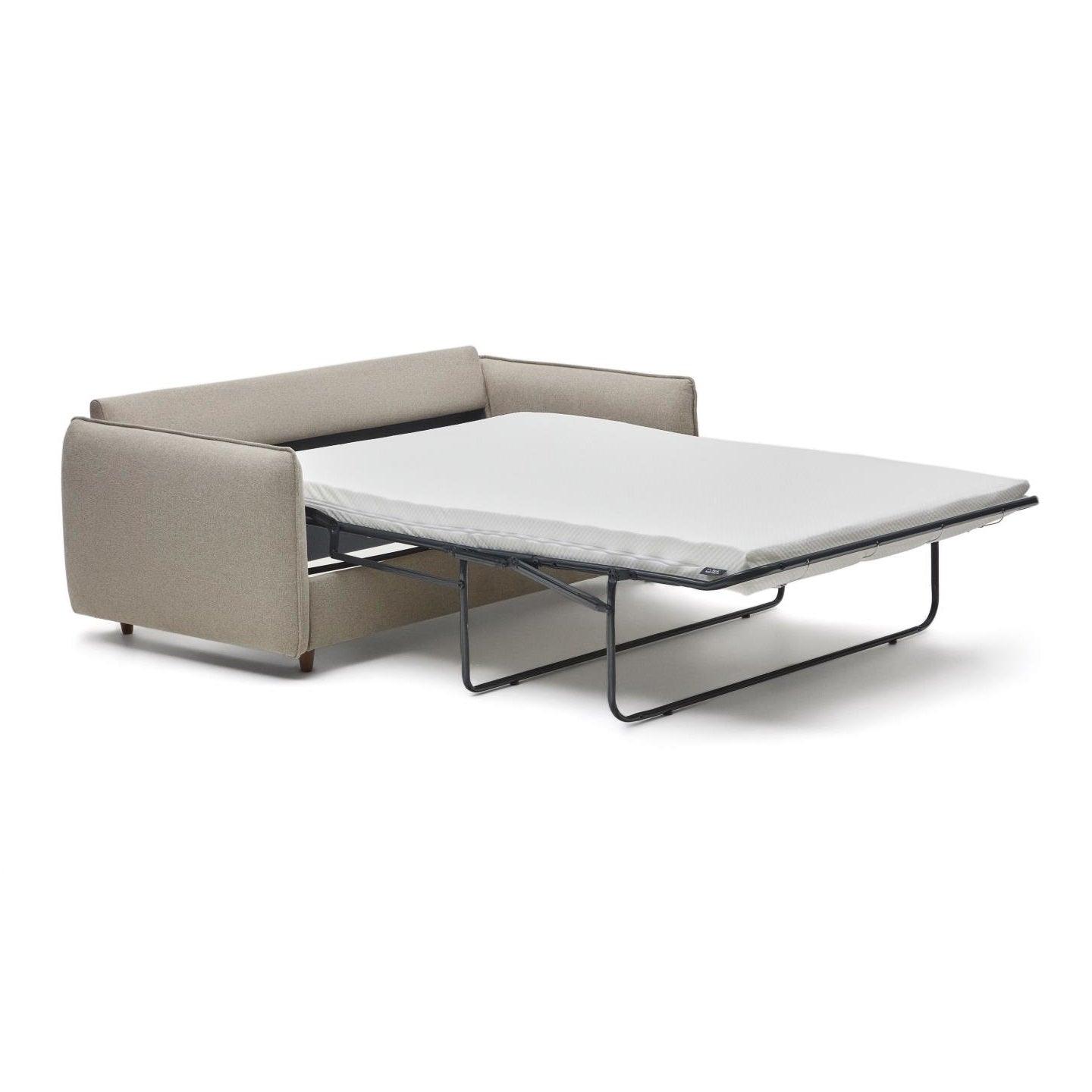 Sofa 2-osobowa z funkcją spania CARLOTA beżowy La Forma Eye on Design