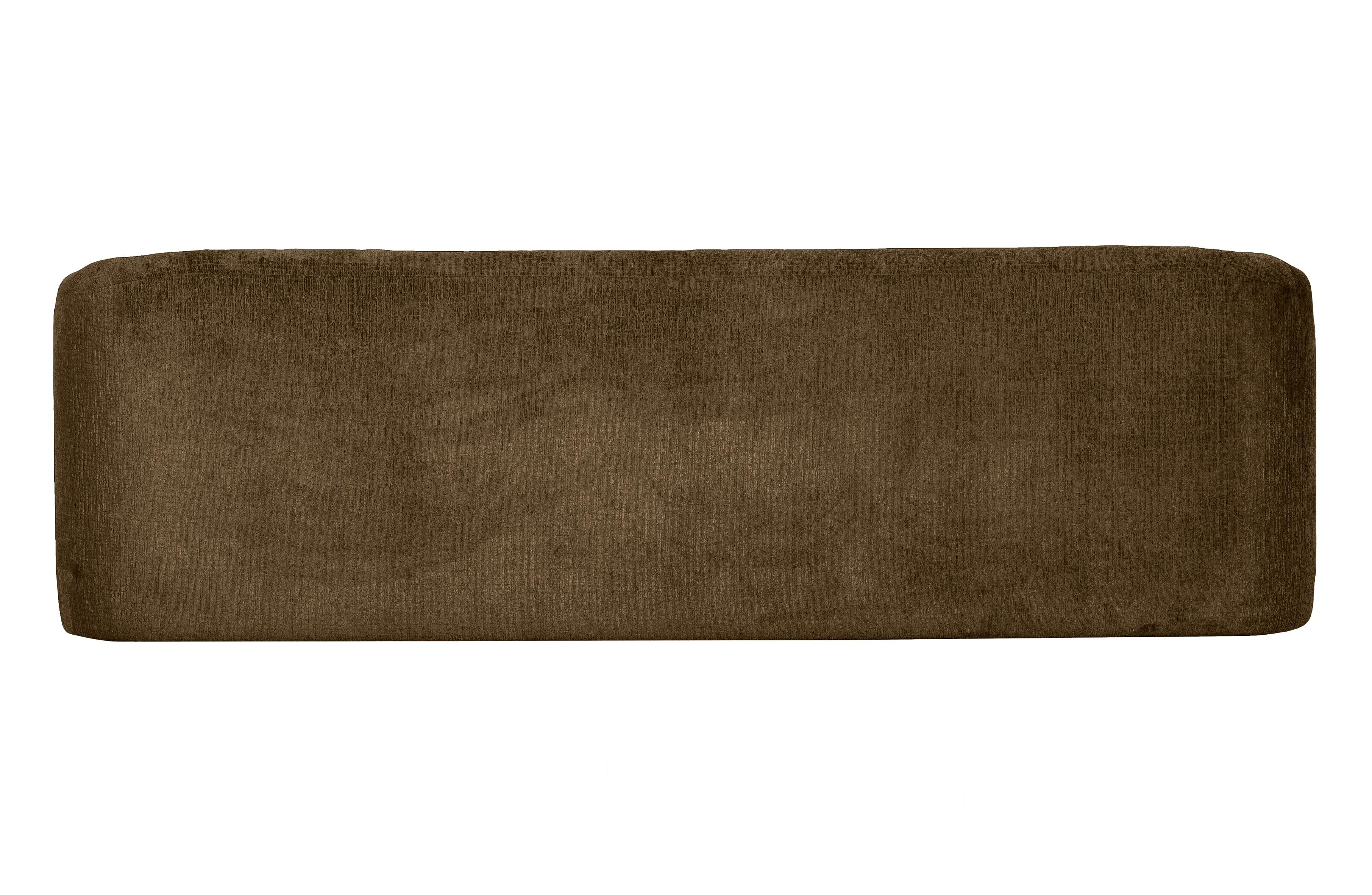 Sofa 3-osobowa aksamitna SLOPING brązowy Be Pure Eye on Design