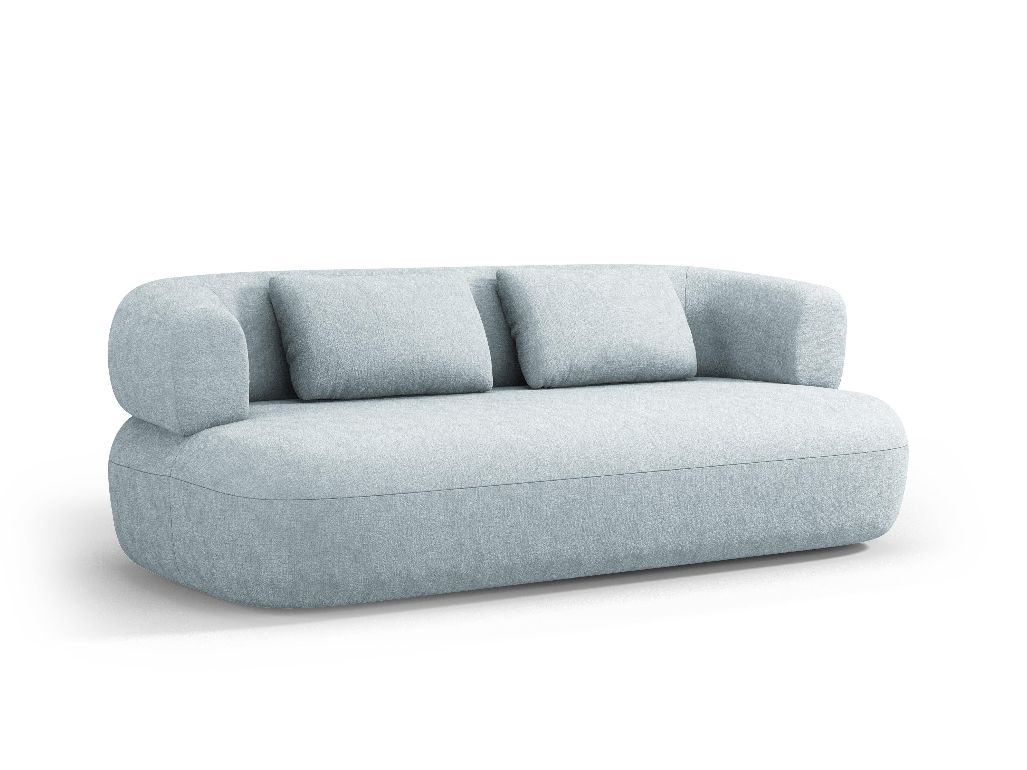 Sofa 3-osobowa ALDRIN błękitny szenil Windsor & Co Eye on Design