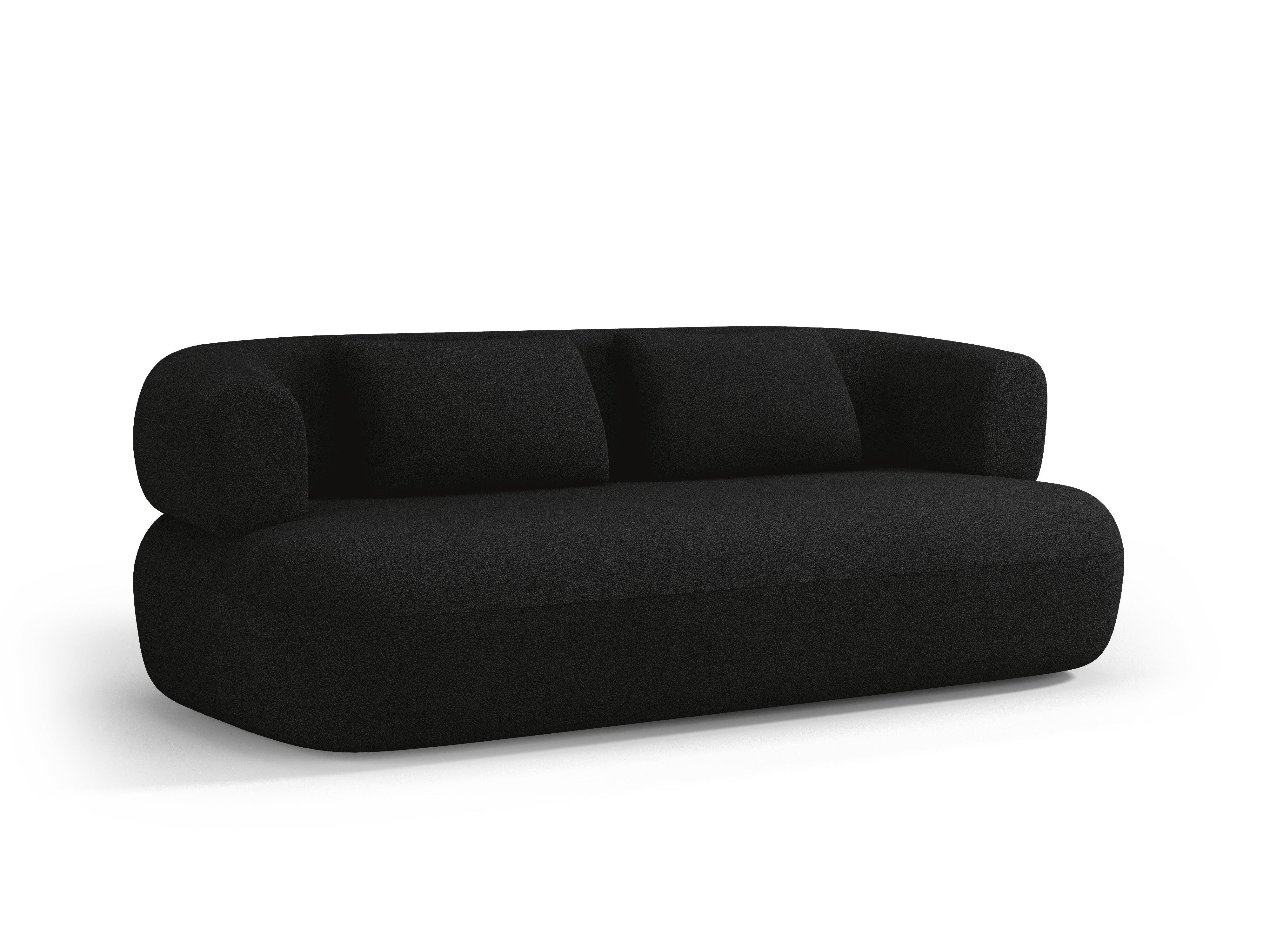 Sofa 3-osobowa ALDRIN czarny boucle Windsor & Co Eye on Design