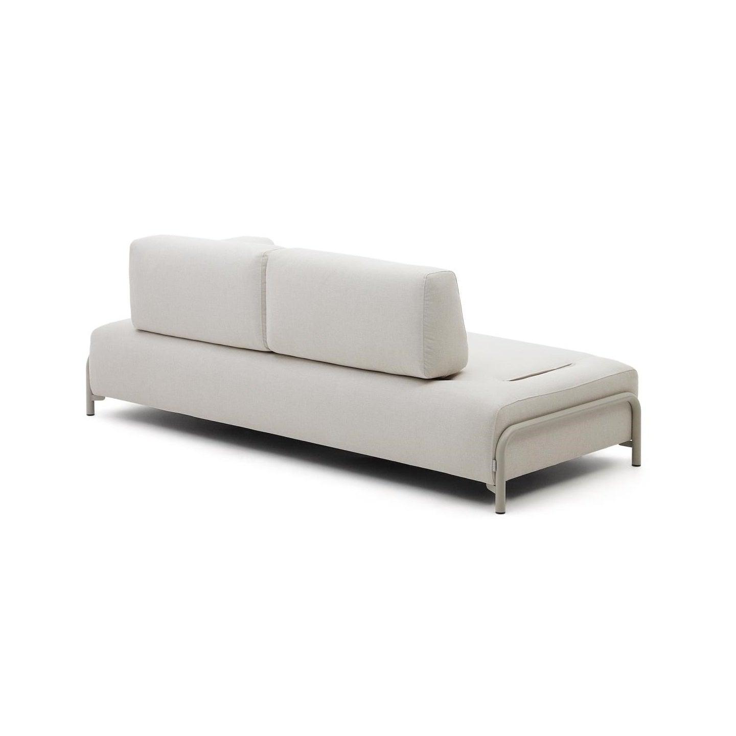 Sofa 3-osobowa COMPO beżowy szenil La Forma Eye on Design
