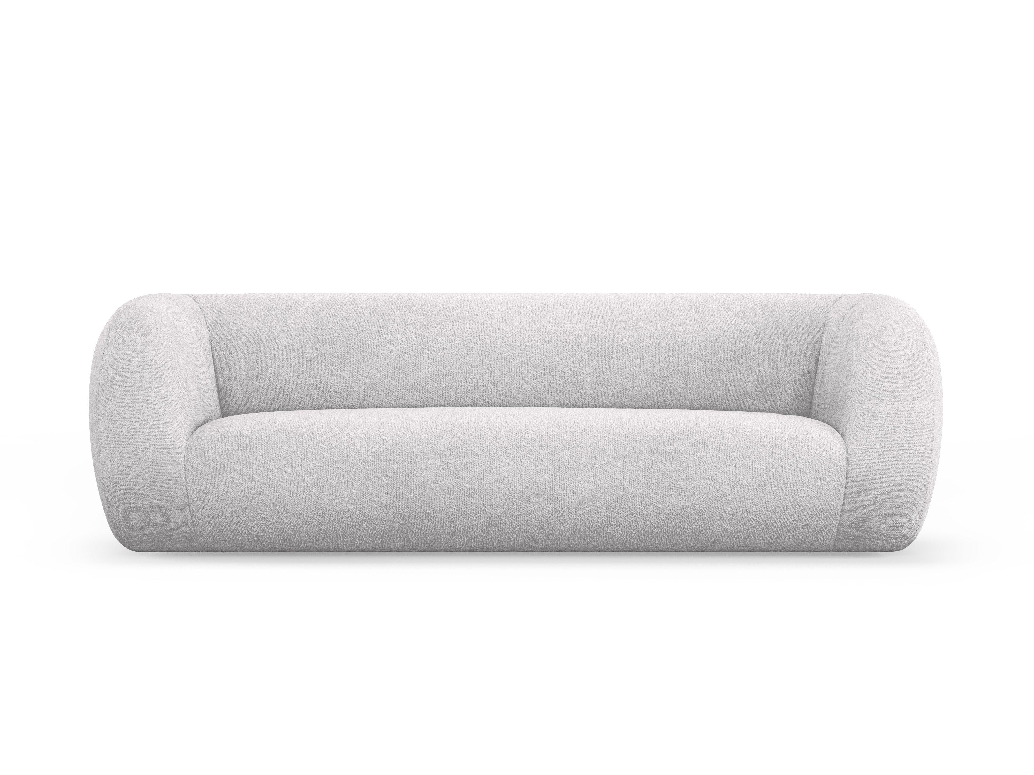 Sofa 3-osobowa ESSEN jasnoszary boucle Cosmopolitan Design Eye on Design
