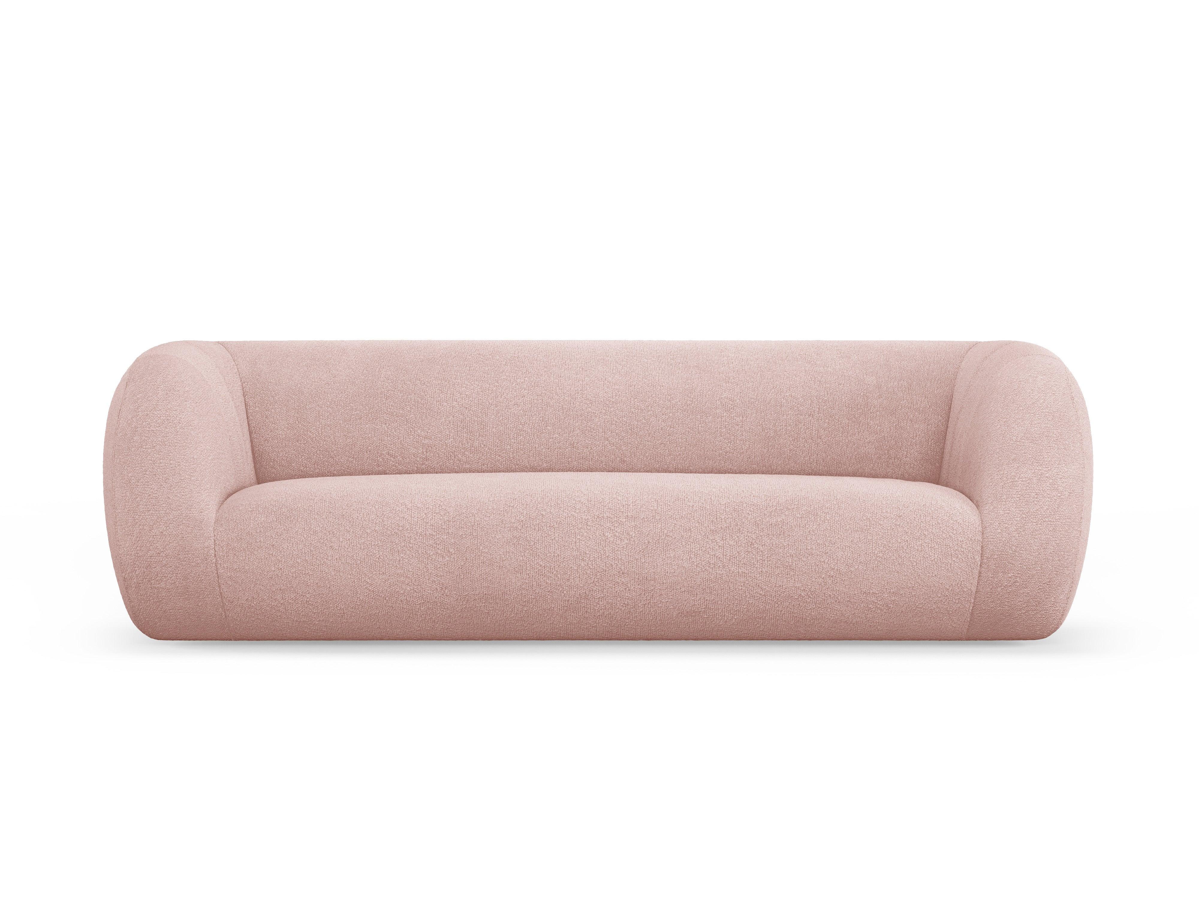 Sofa 3-osobowa ESSEN różowy boucle Cosmopolitan Design Eye on Design