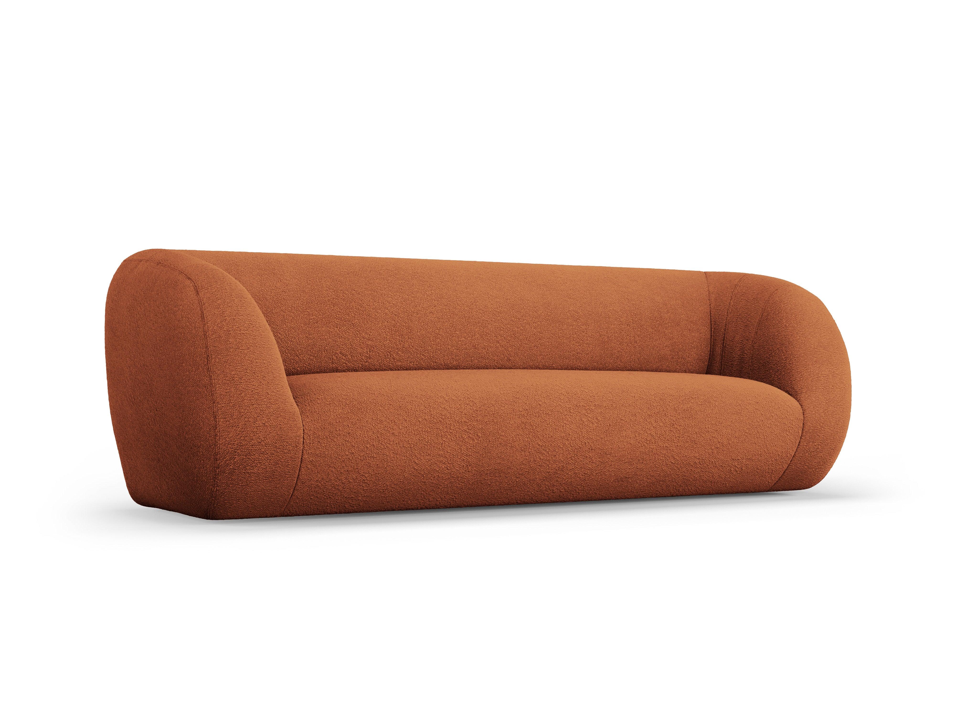 Sofa 3-osobowa ESSEN terracotta boucle Cosmopolitan Design Eye on Design