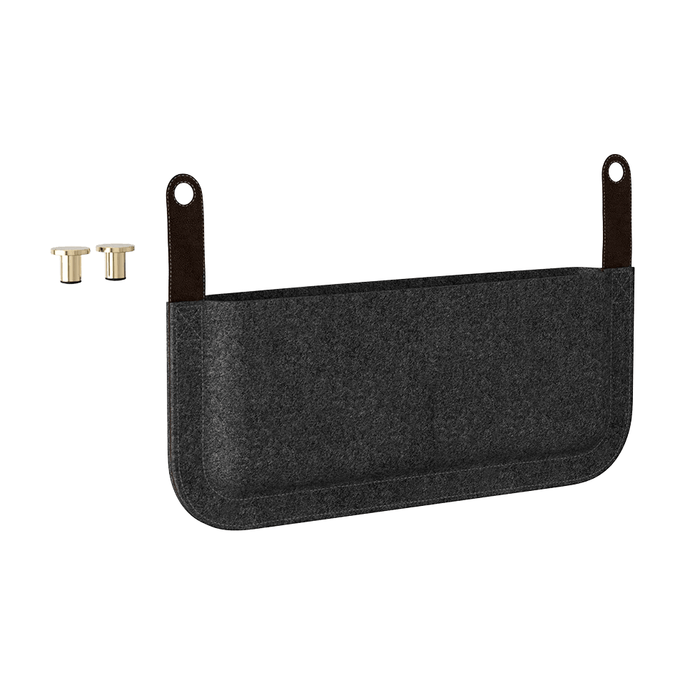 Sofa 3-osobowa LOUNGE AROUND antracytowy z dębem UMAGE Nie Tak Eye on Design