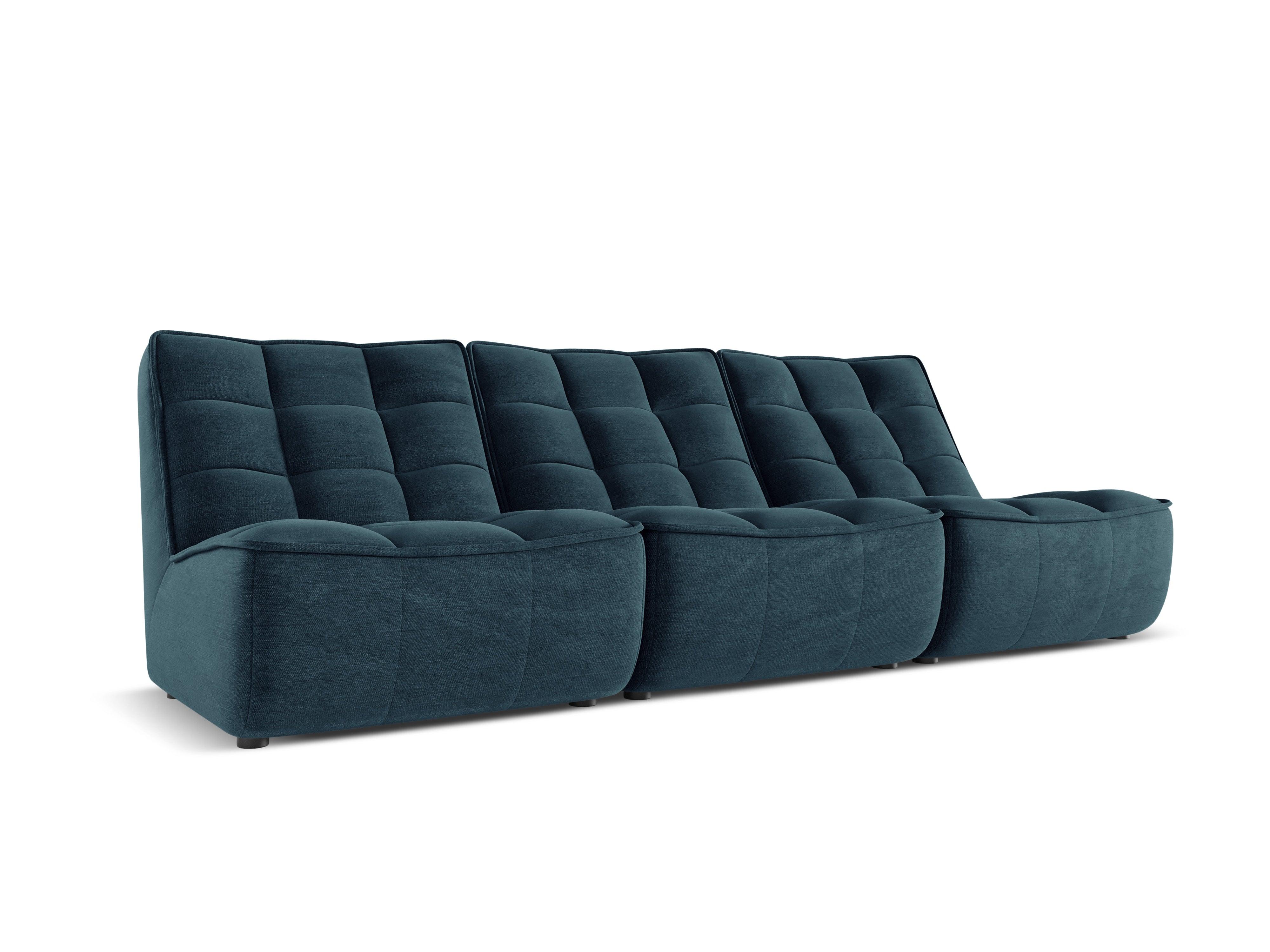 Sofa 3-osobowa MONI granatowy Maison Heritage Eye on Design