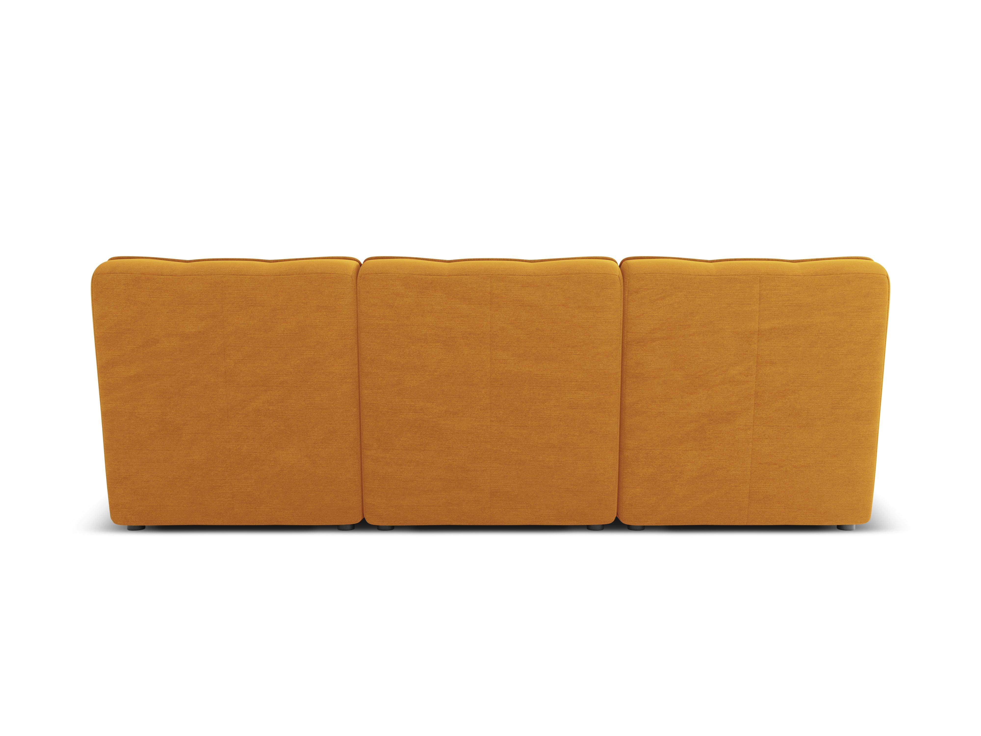 Sofa 3-osobowa MONI musztardowy Maison Heritage Eye on Design