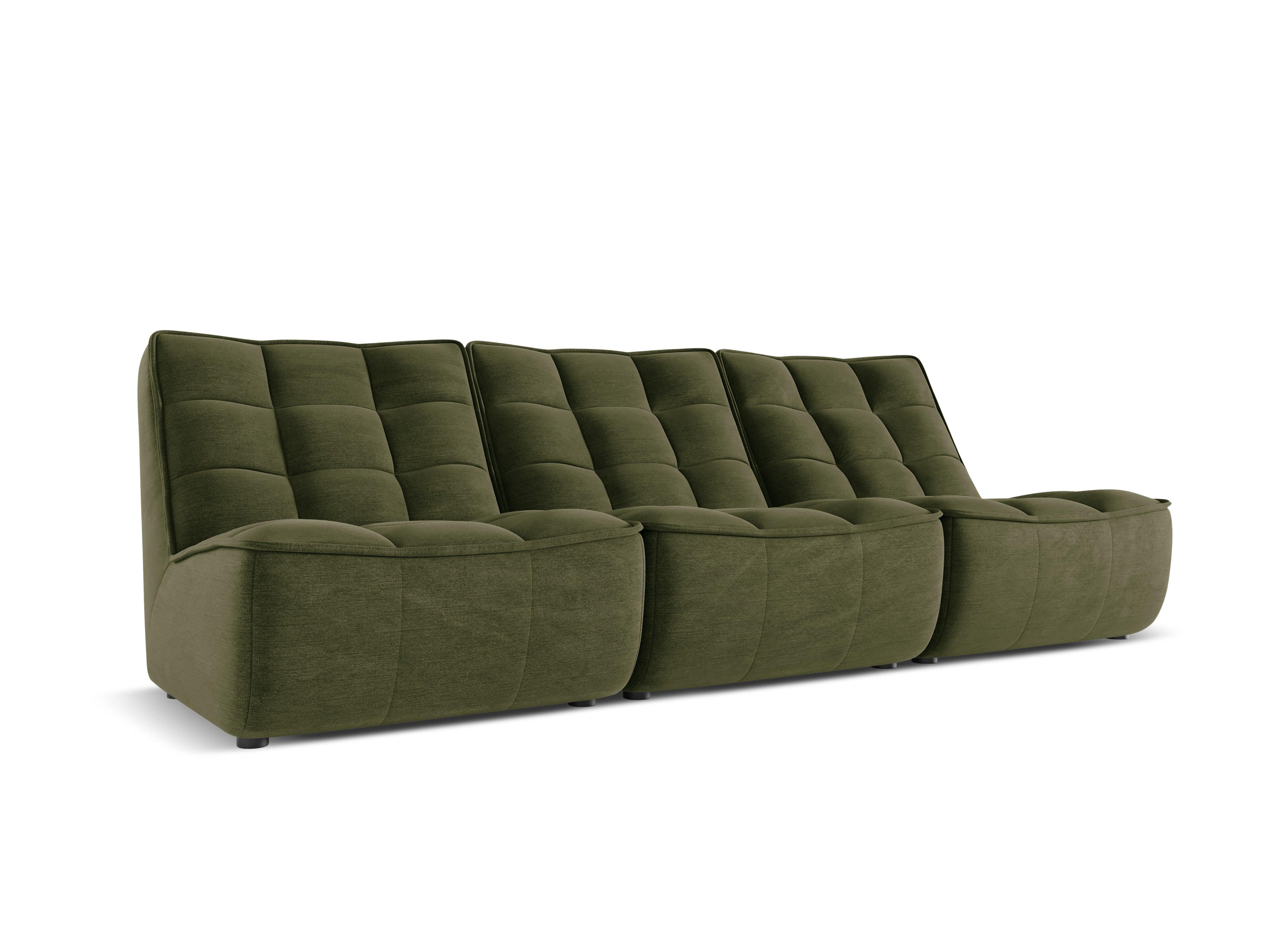 Sofa 3-osobowa MONI zielony Maison Heritage Eye on Design