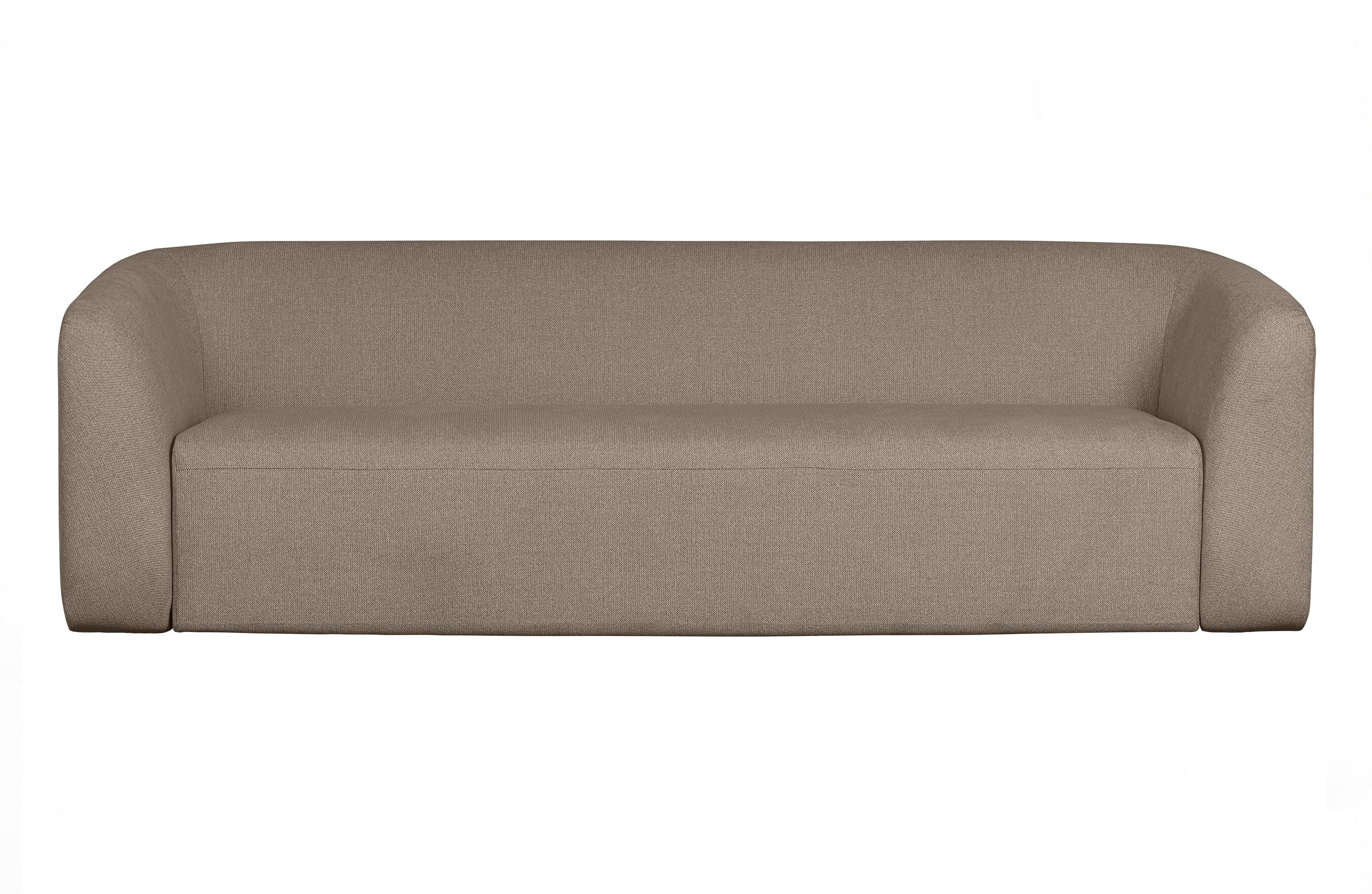 Sofa 3-osobowa SLOPING melanż brązowy Be Pure Eye on Design
