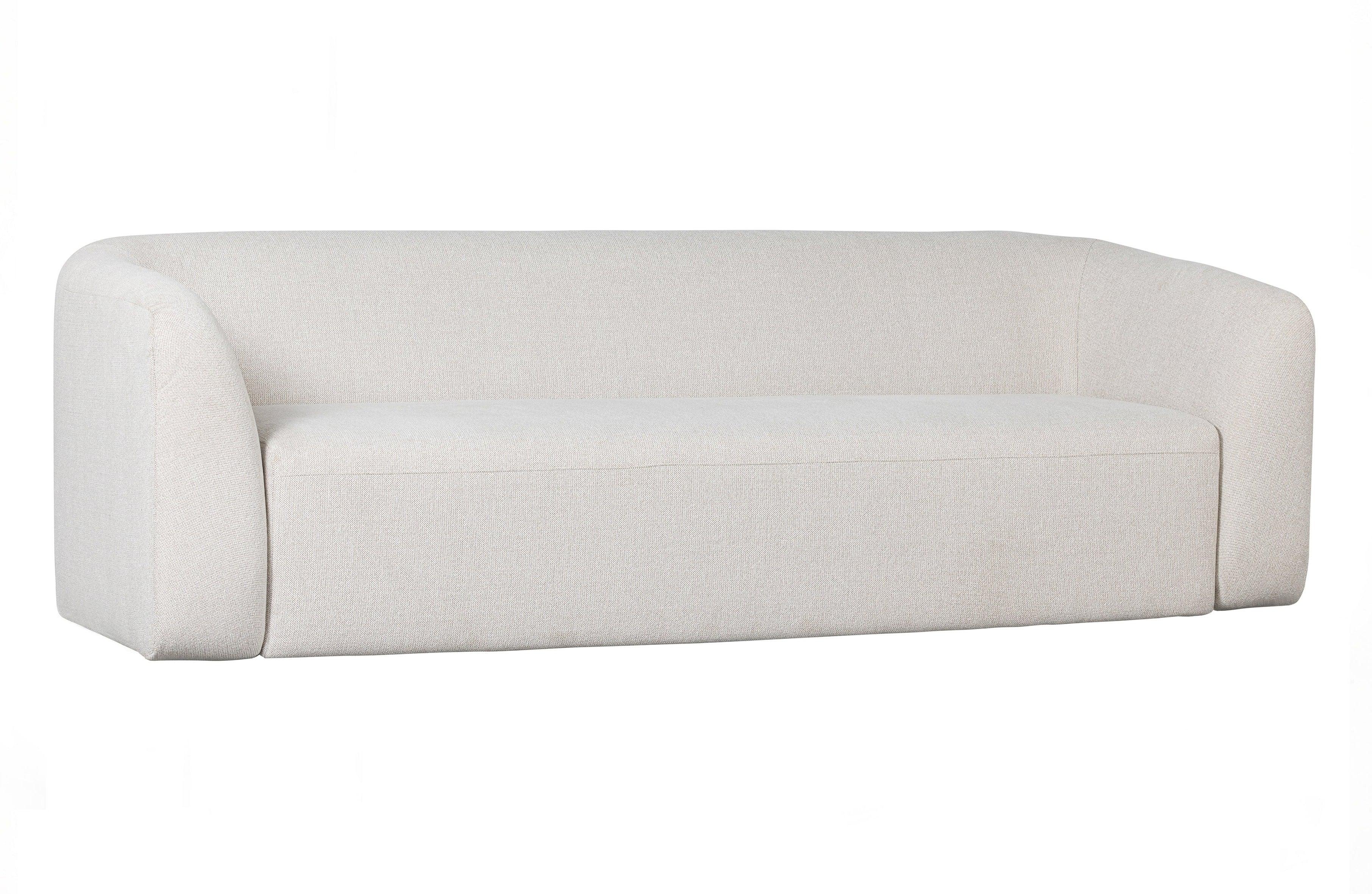 Sofa 3-osobowa SLOPING melanż perłowy Be Pure Eye on Design