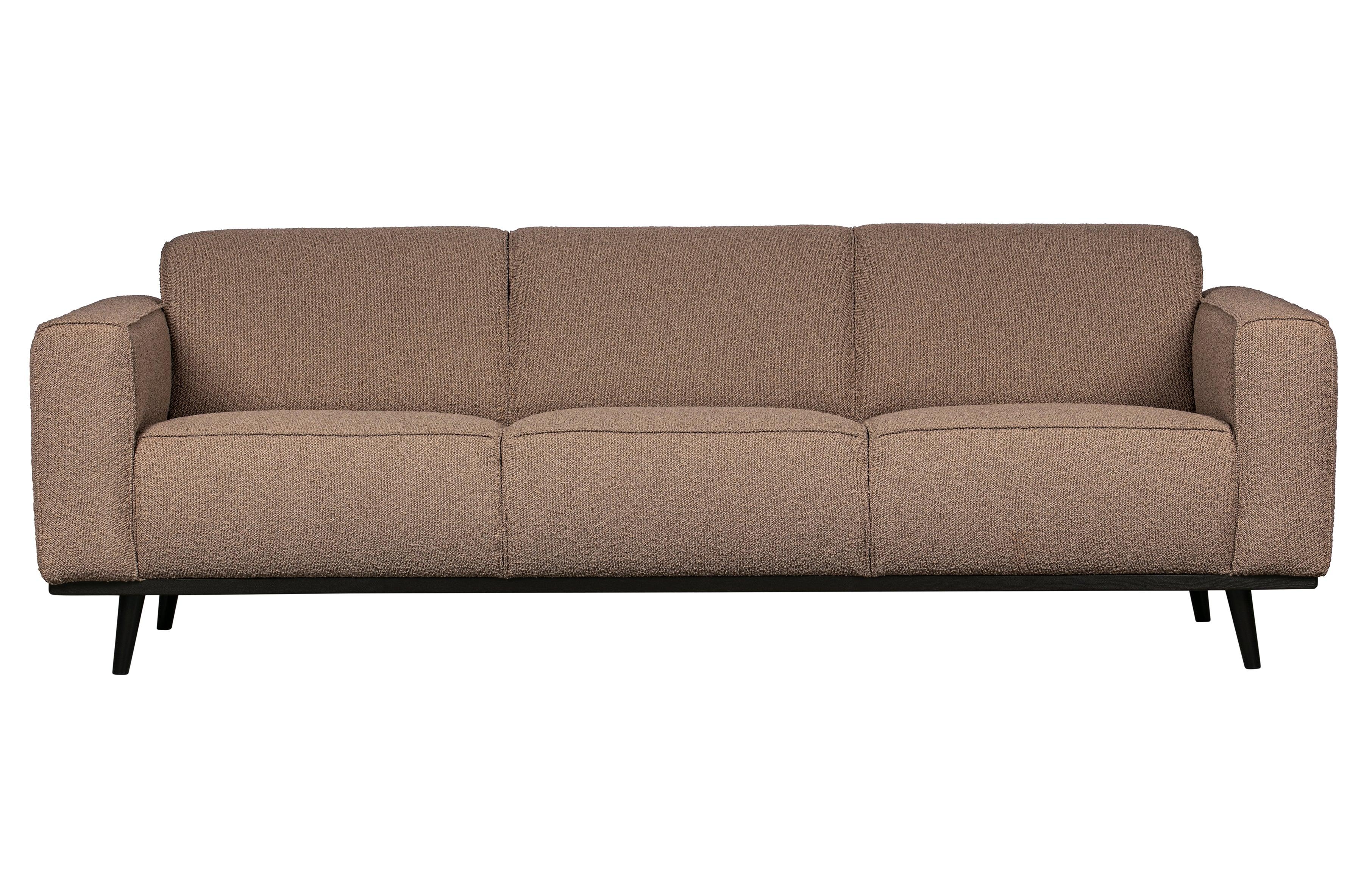 Sofa 3-osobowa STATEMENT boucle jasnobrązowy Be Pure Eye on Design