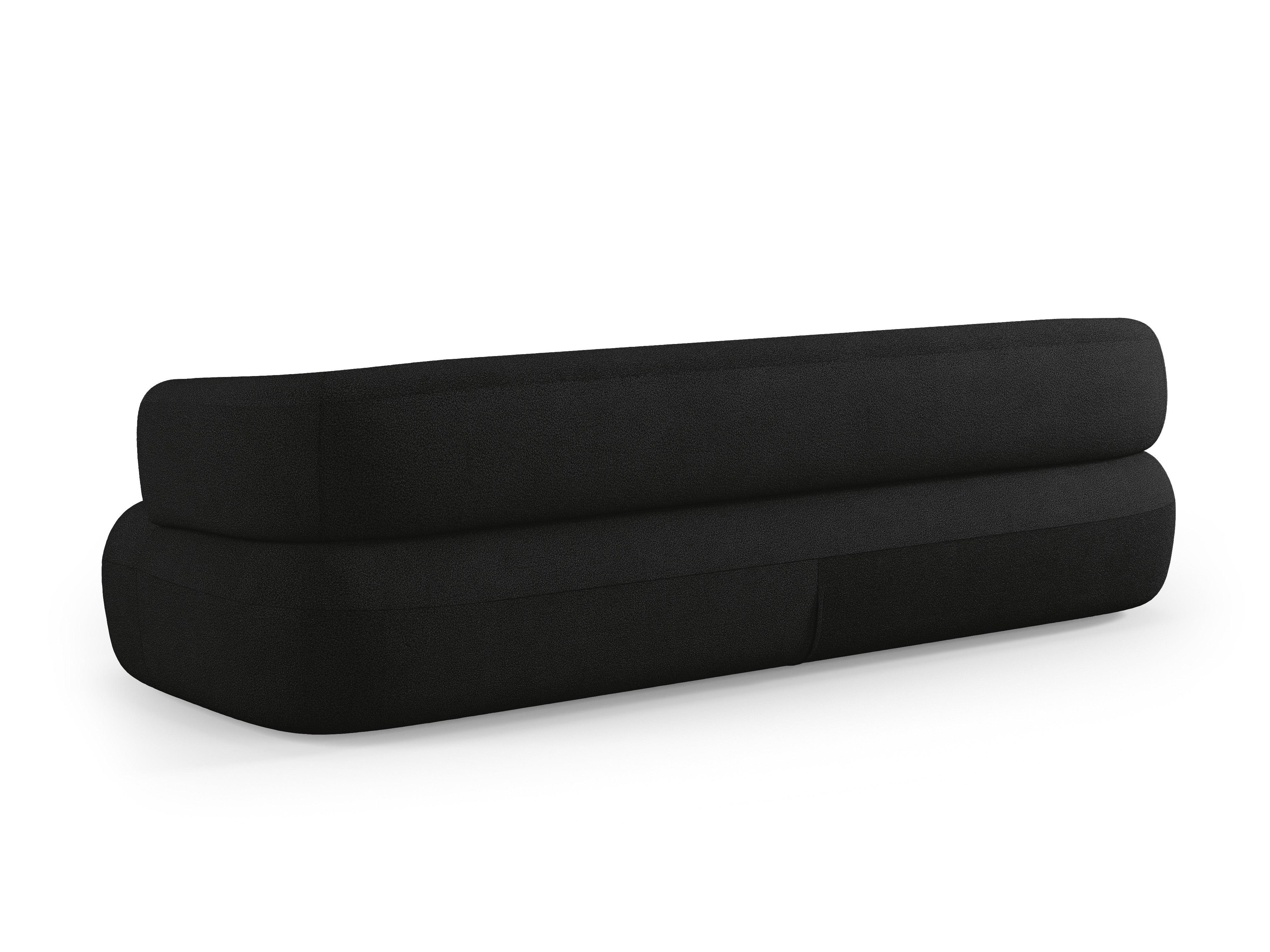 Sofa 4-osobowa ALDRIN czarny boucle Windsor & Co Eye on Design