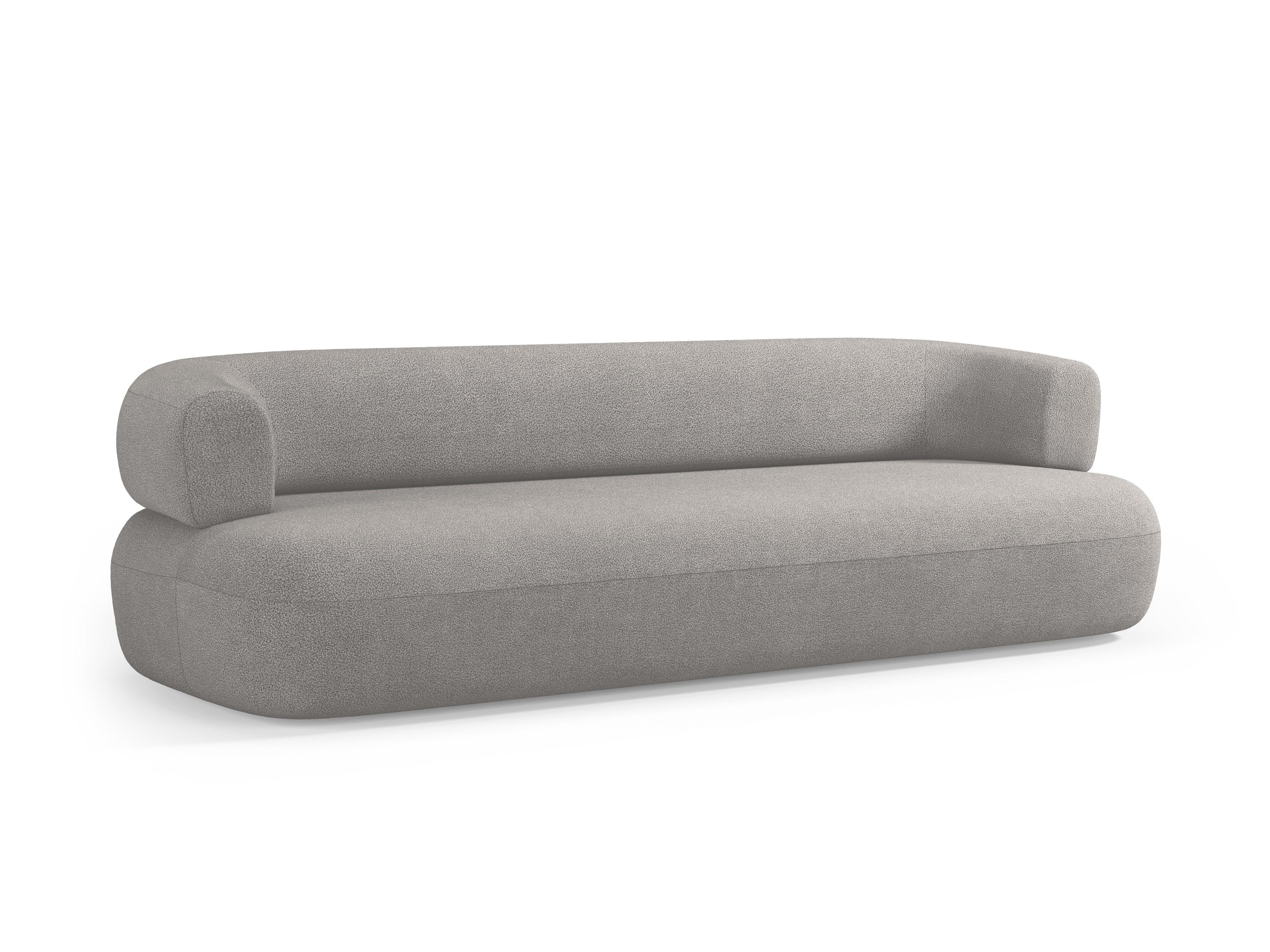 Sofa 4-osobowa ALDRIN jasnoszary boucle Windsor & Co Eye on Design