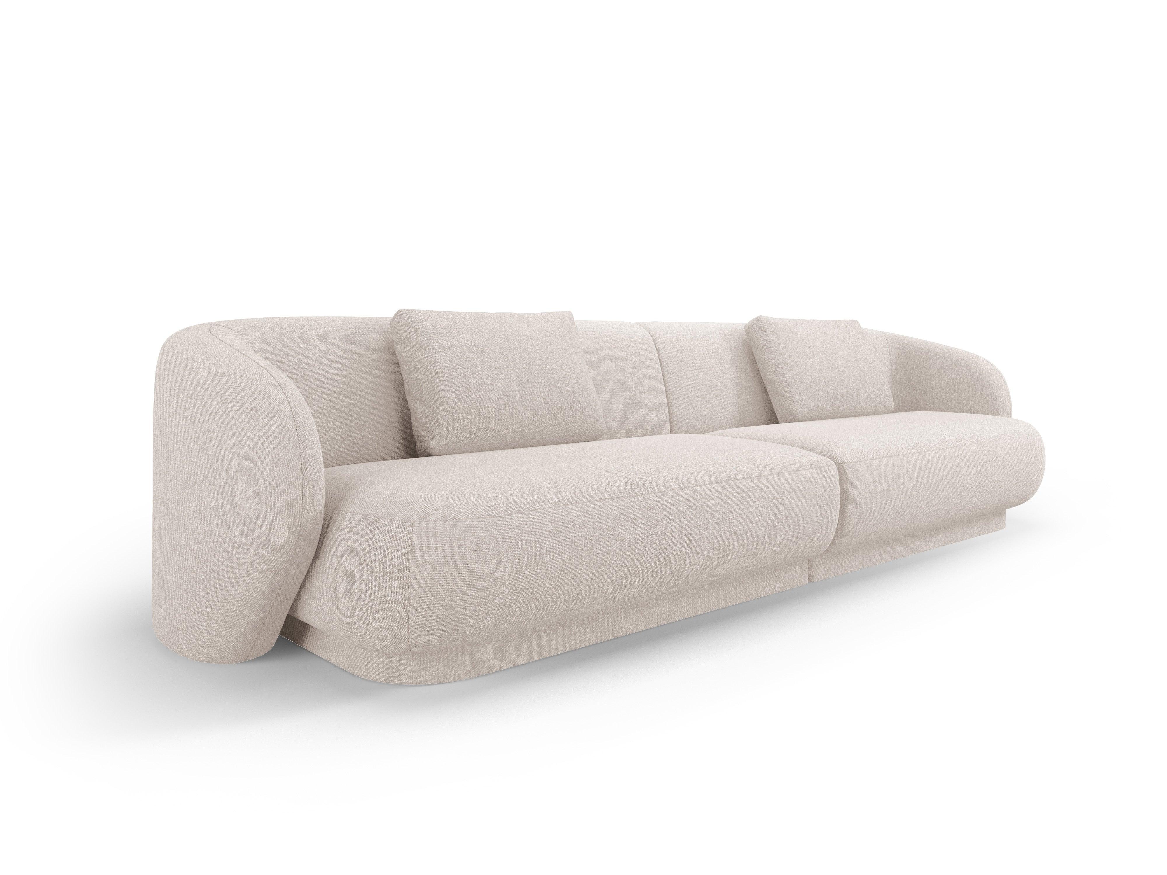 Sofa 4-osobowa CAMDEN beżowy szenil Cosmopolitan Design Eye on Design