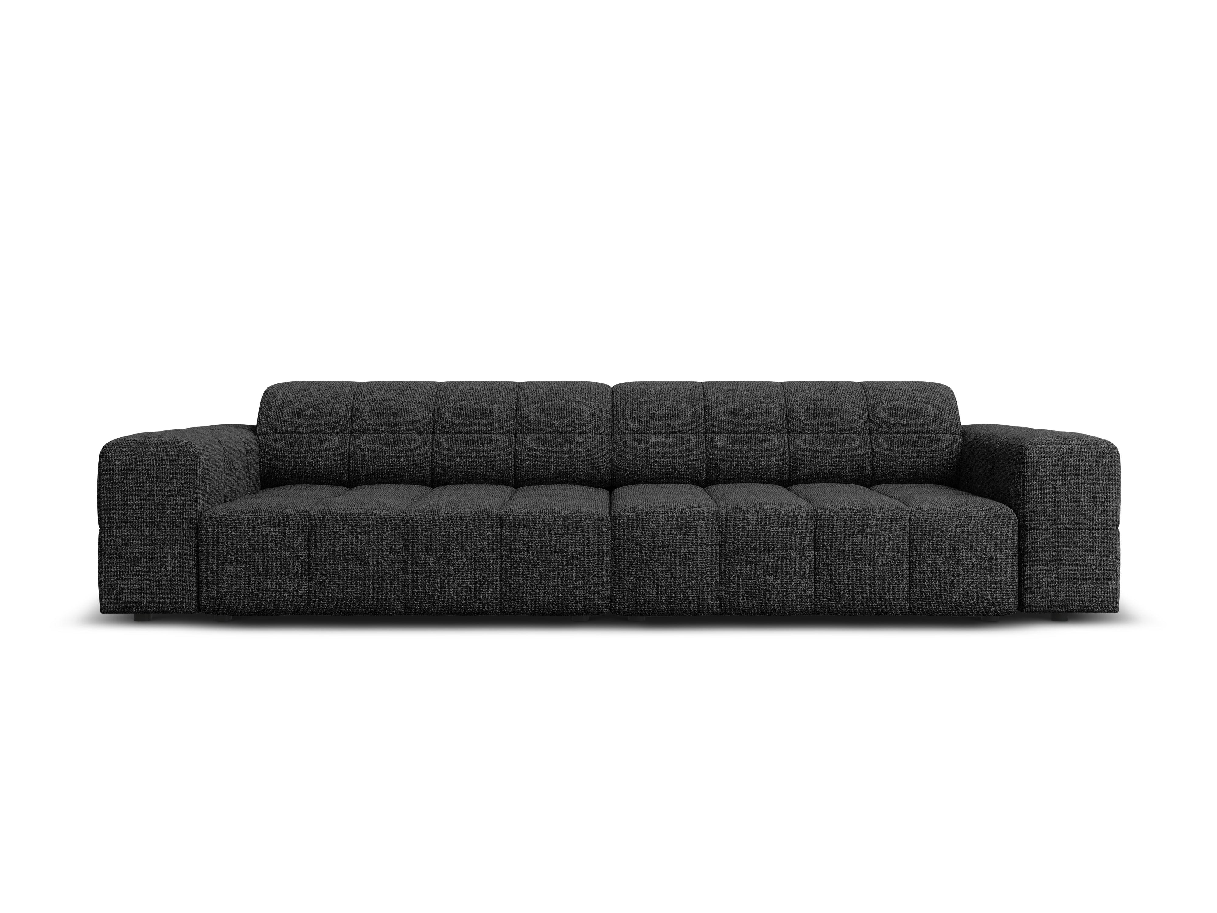 Sofa 4-osobowa CHICAGO czarny szenil Cosmopolitan Design Eye on Design