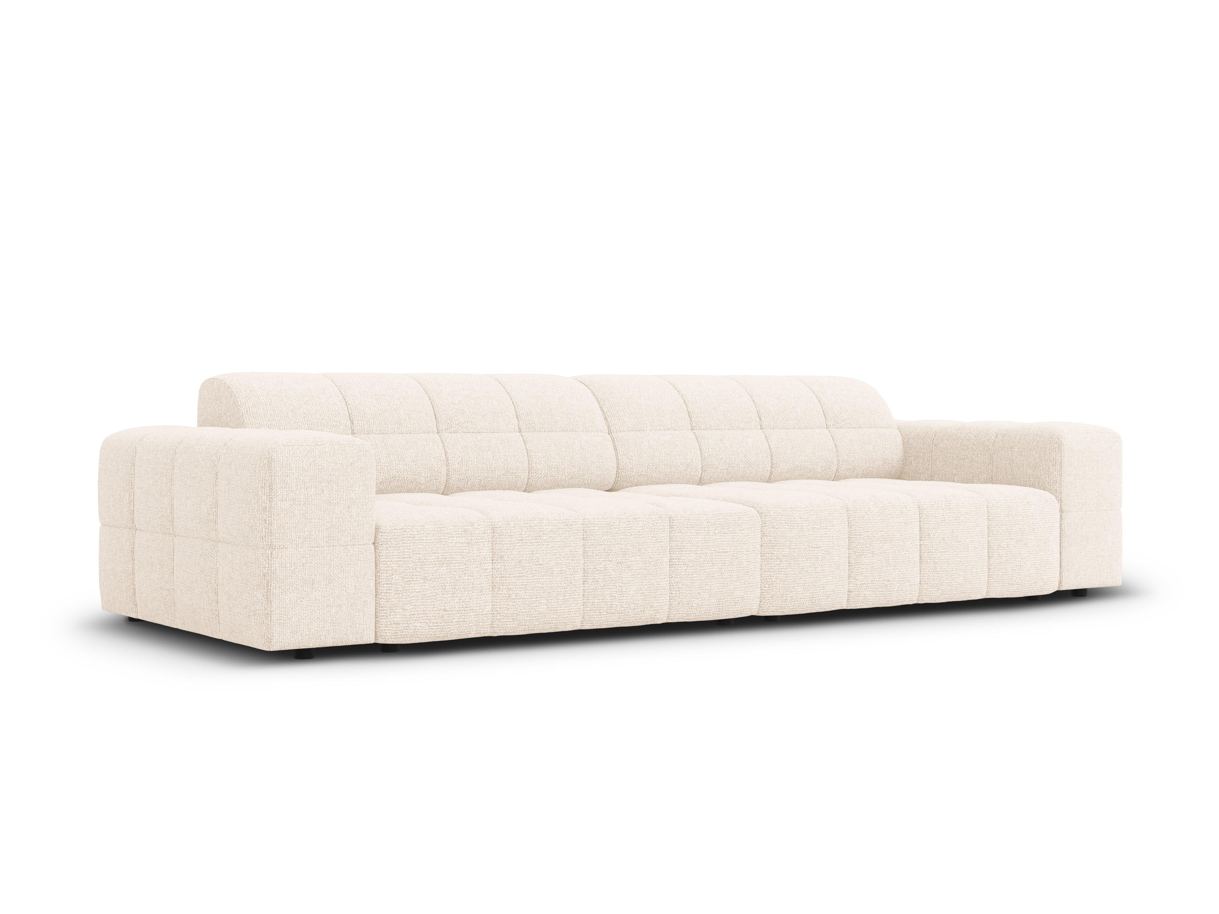 Sofa 4-osobowa CHICAGO jasnobeżowy szenil Cosmopolitan Design Eye on Design
