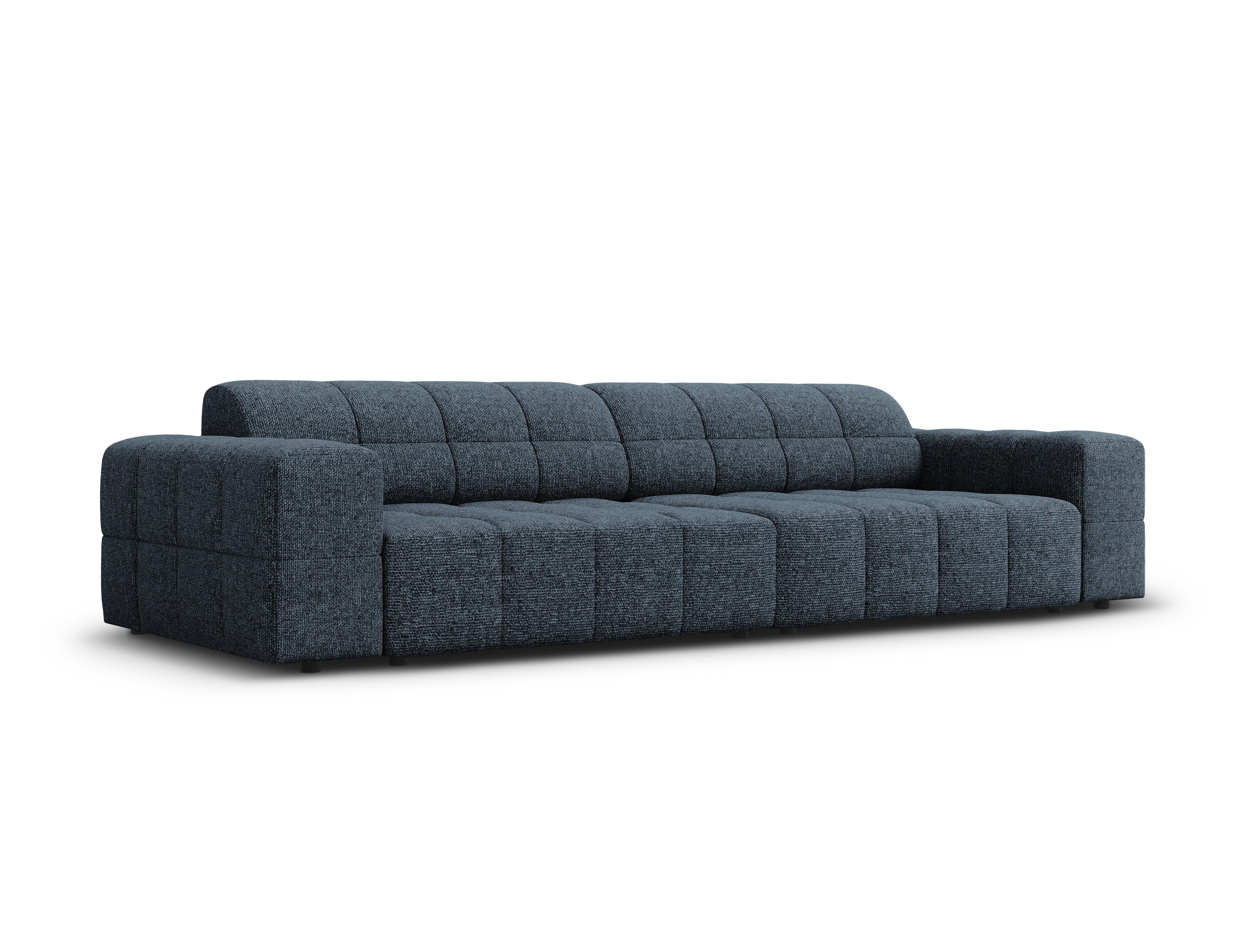 Sofa 4-osobowa CHICAGO niebieski szenil Cosmopolitan Design Eye on Design