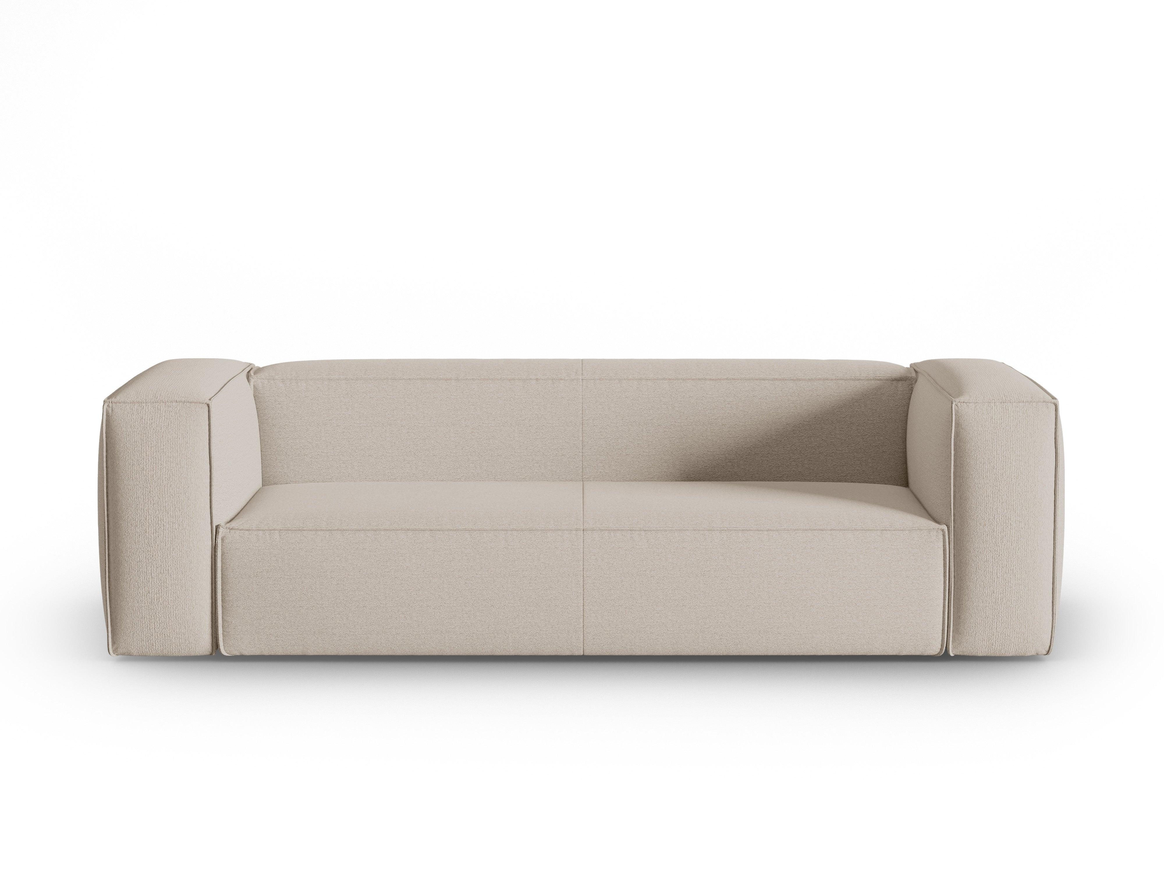 Sofa 4-osobowa MACKAY beżowy boucle Cosmopolitan Design Eye on Design