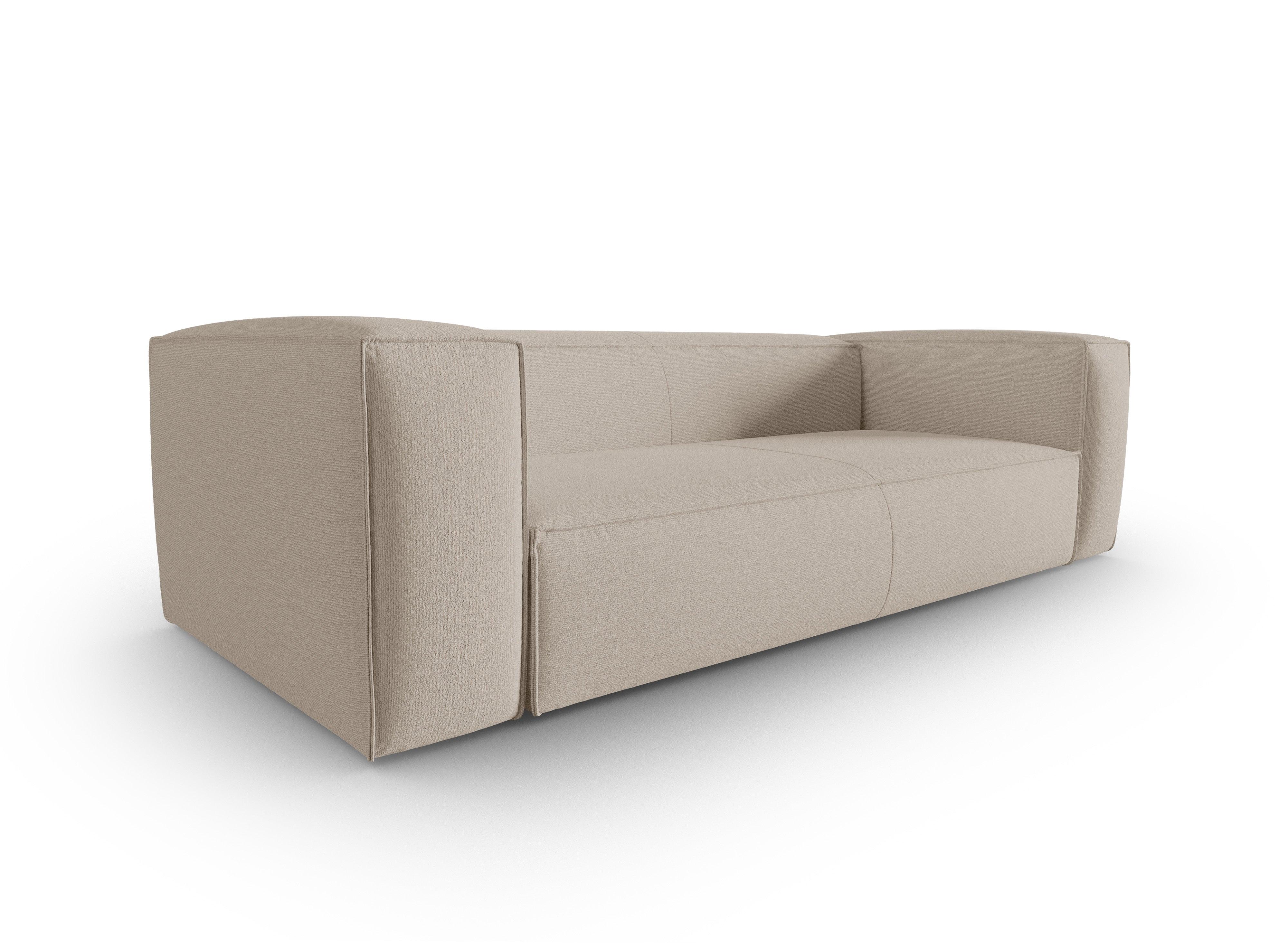 Sofa 4-osobowa MACKAY beżowy boucle Cosmopolitan Design Eye on Design