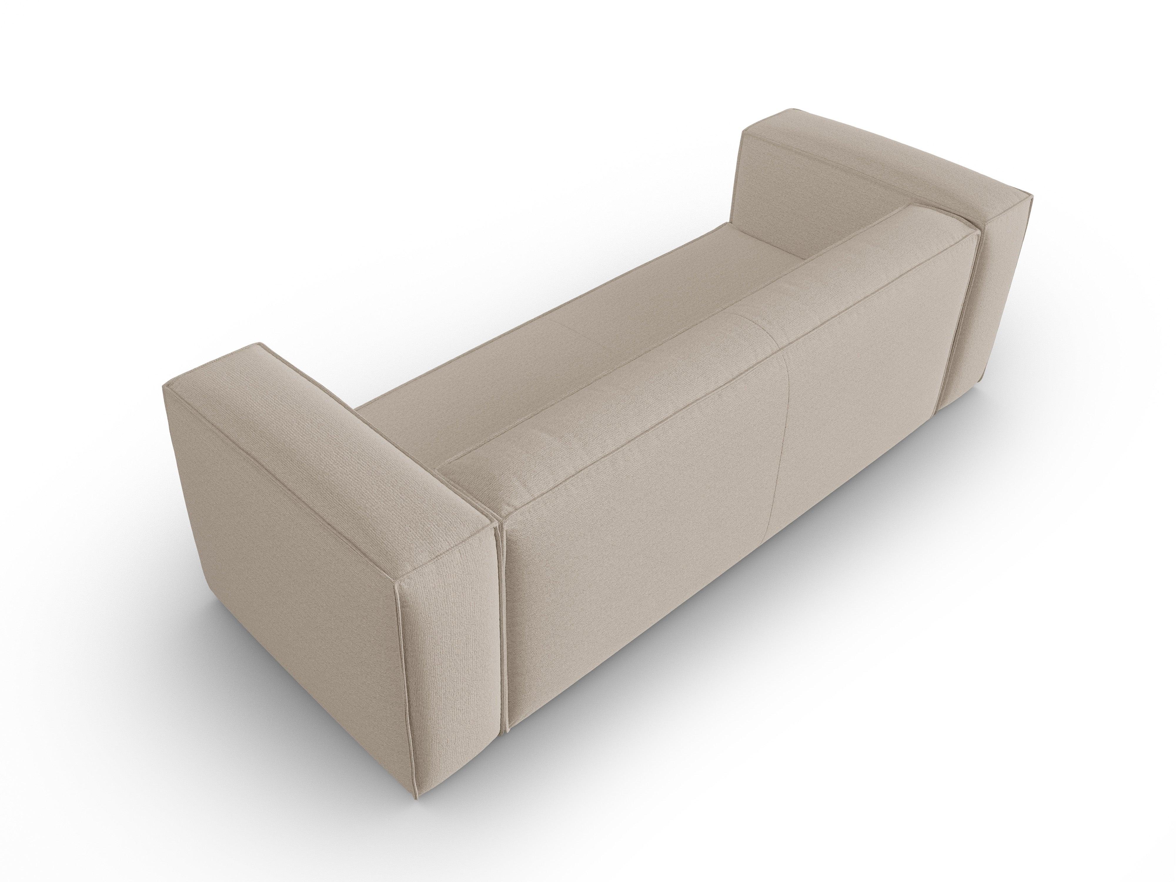 Sofa 4-osobowa MACKAY beżowy boucle Cosmopolitan Design Eye on Design