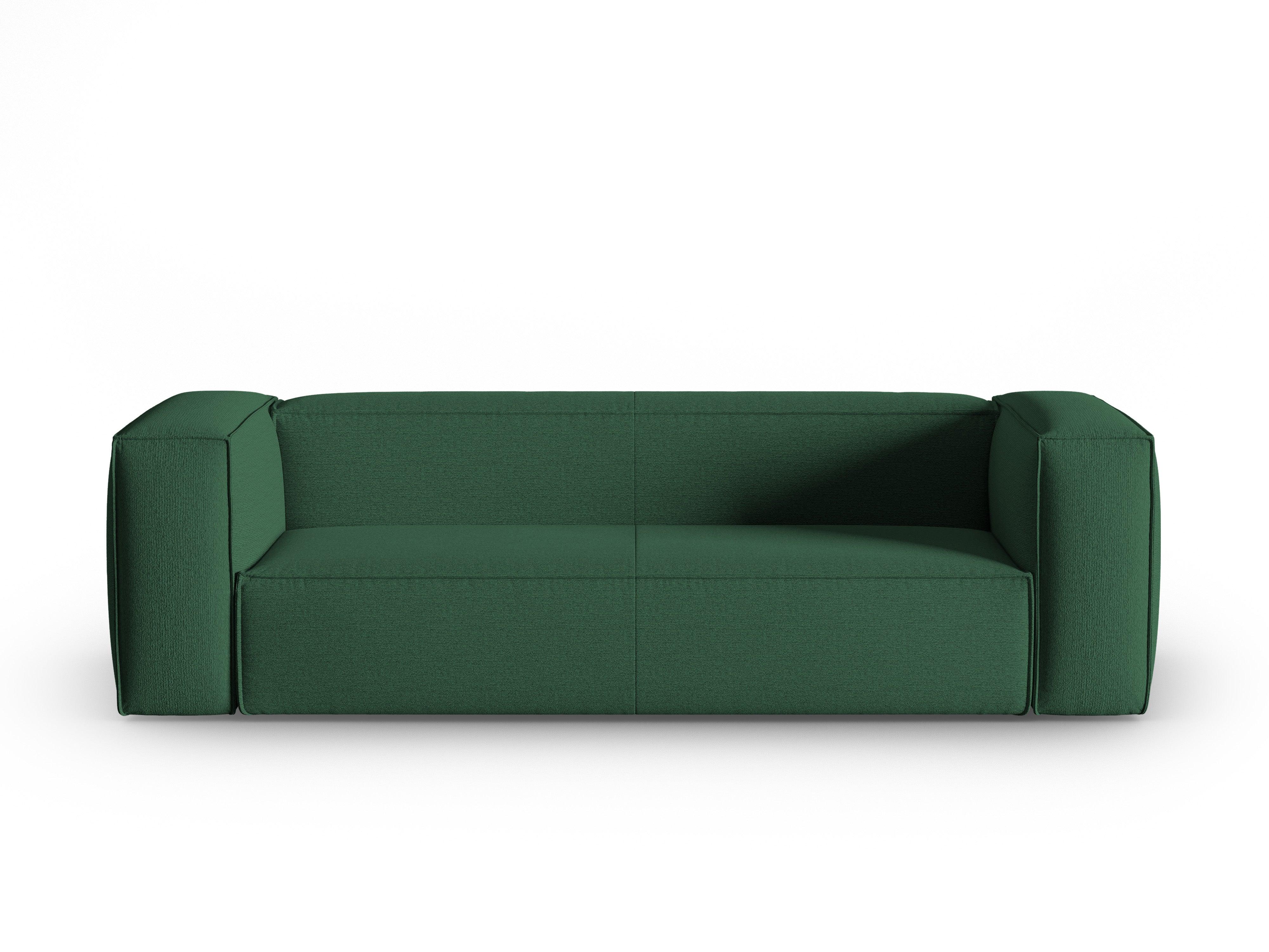 Sofa 4-osobowa MACKAY zielony boucle Cosmopolitan Design Eye on Design