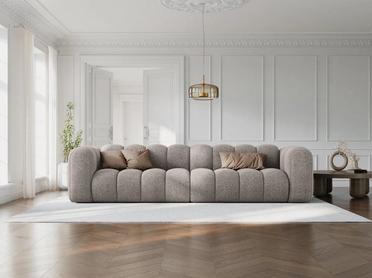 Sofa 4-osobowa SKYLER beżowy szenil Interieurs 86 Eye on Design