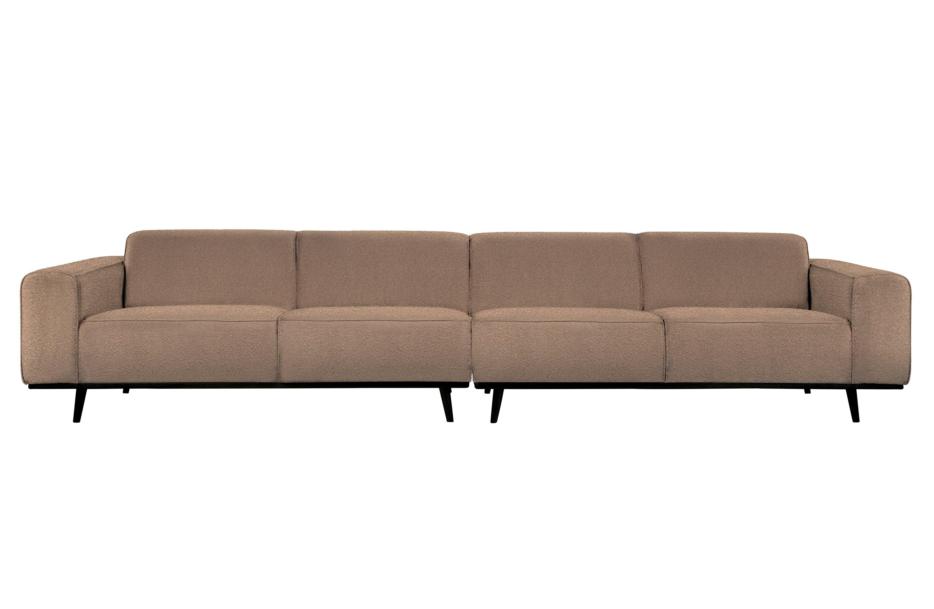 Sofa 4-osobowa STATEMENT boucle jasnobrązowy Be Pure 372 cm Eye on Design