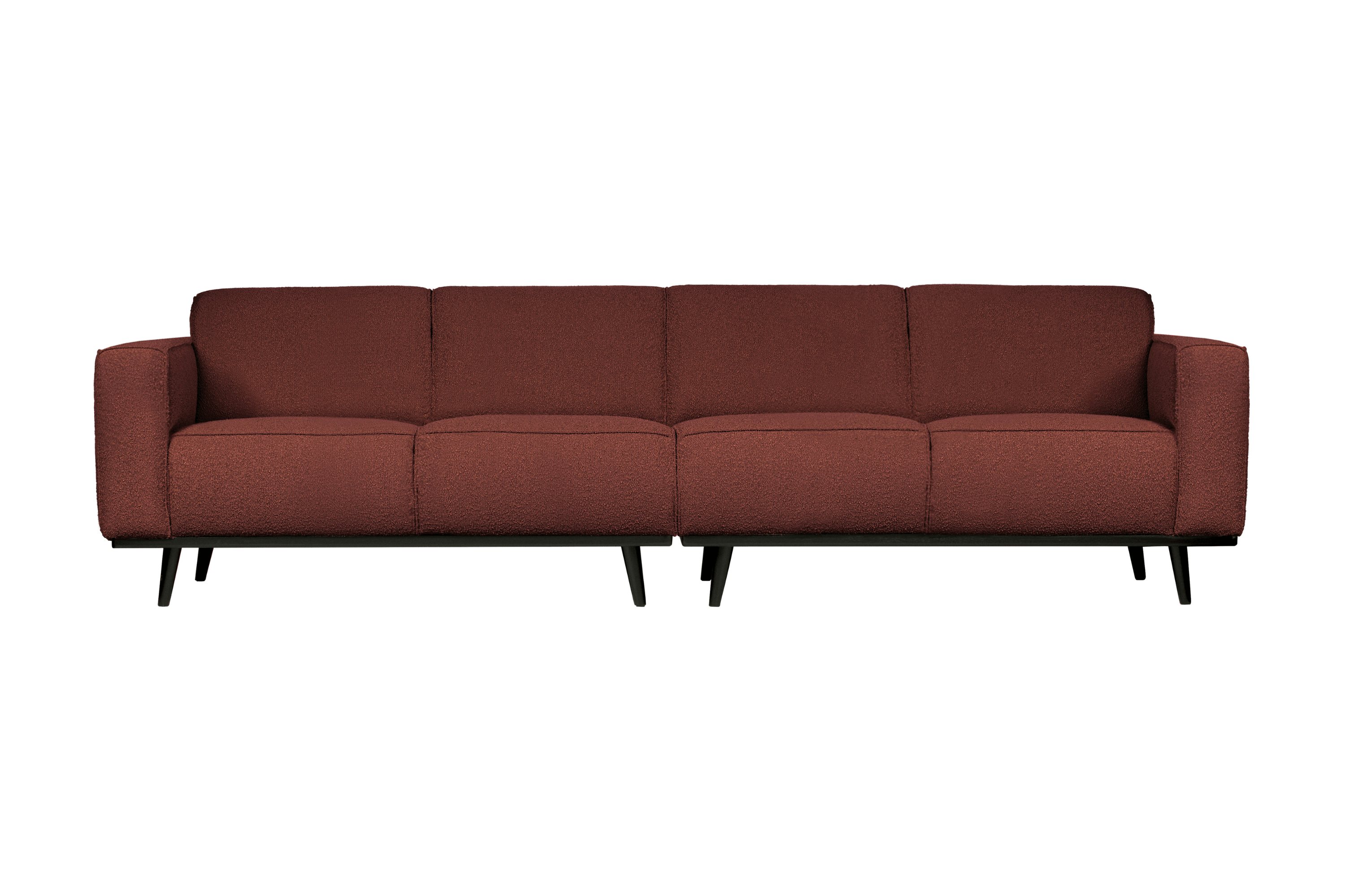Sofa 4-osobowa STATEMENT boucle kasztanowy Be Pure 280 cm Eye on Design