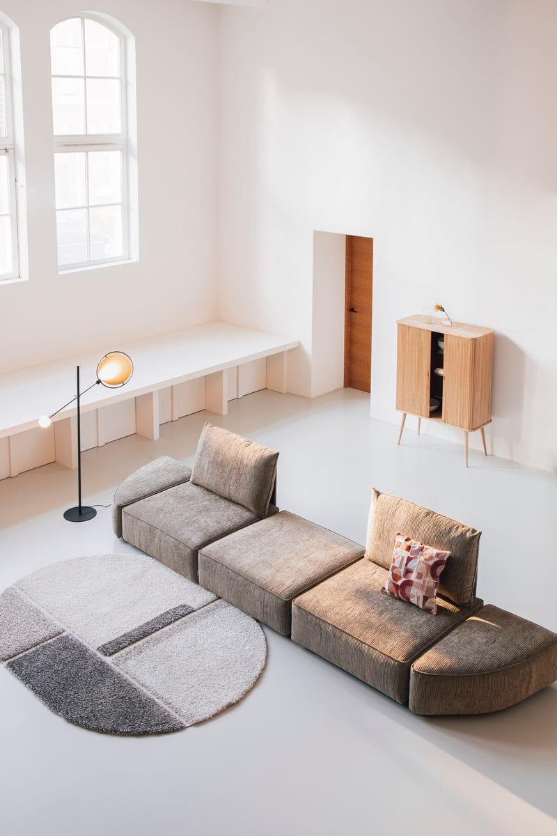 Sofa 4,5-osobowa HUNTER oliwkowy Zuiver Eye on Design