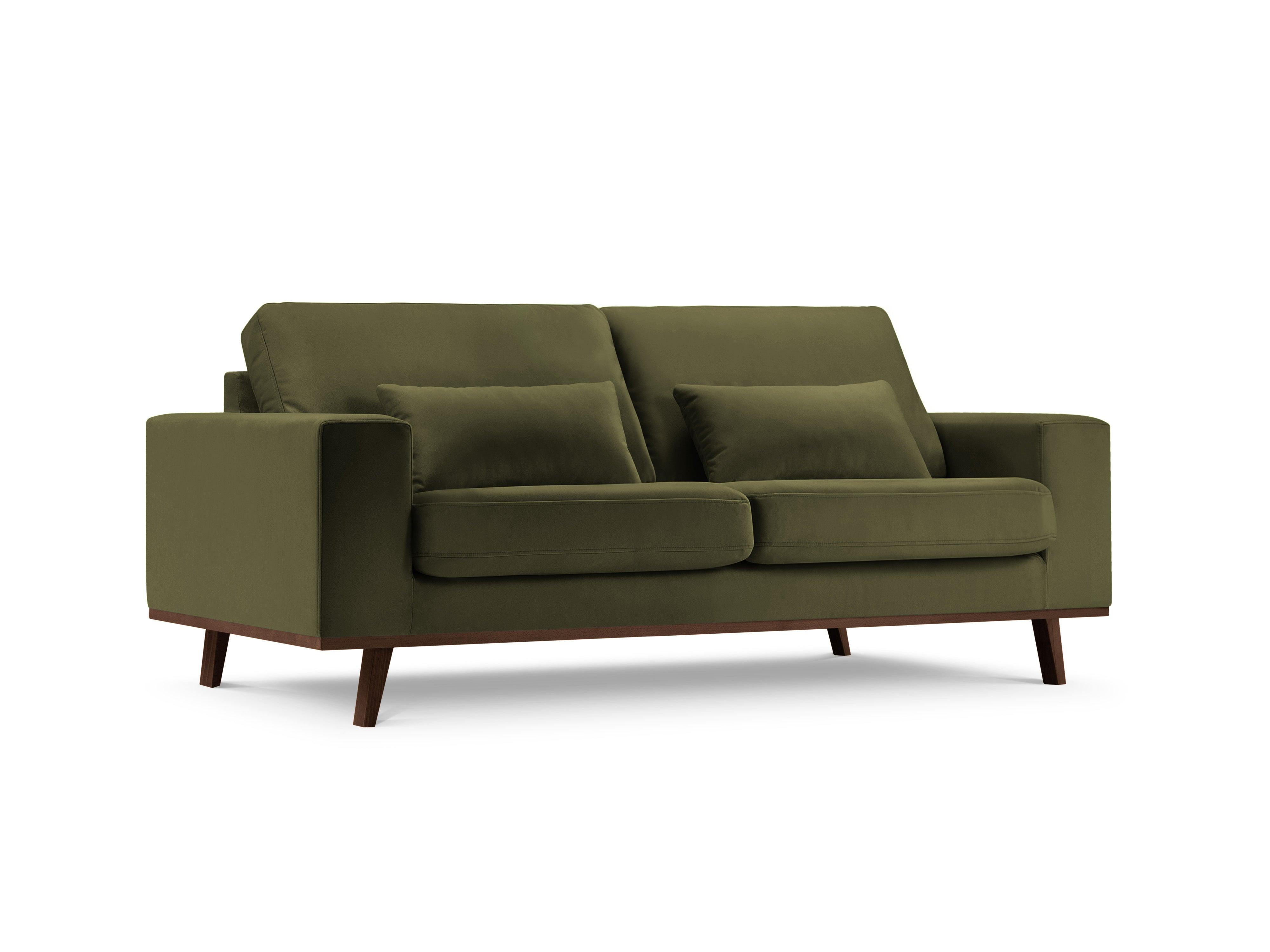 Sofa aksamitna 2-osobowa HEBE zielony Mazzini Sofas Eye on Design