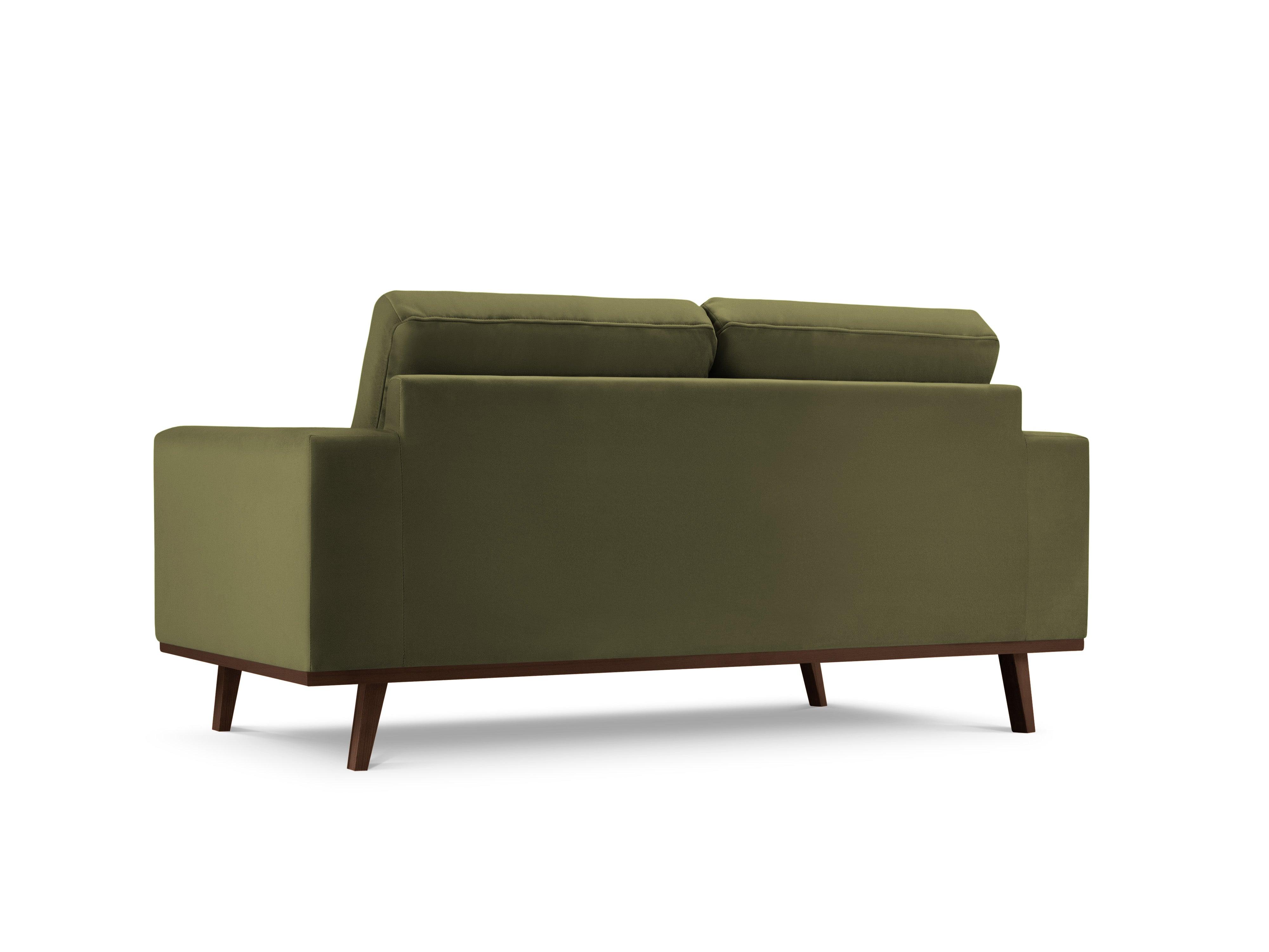 Sofa aksamitna 2-osobowa HEBE zielony Mazzini Sofas Eye on Design