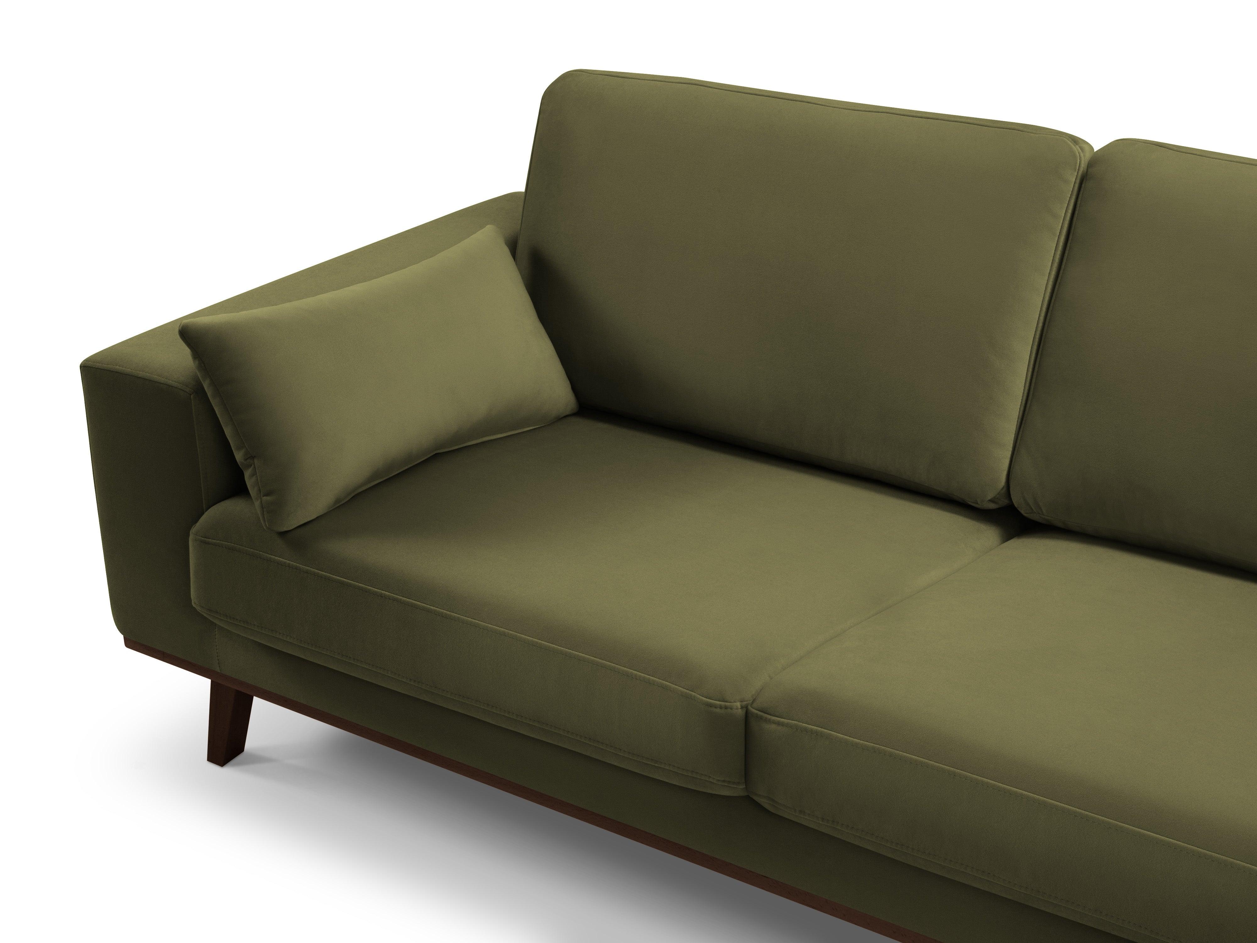 Sofa aksamitna 2-osobowa HEBE zielony Mazzini Sofas Eye on Design
