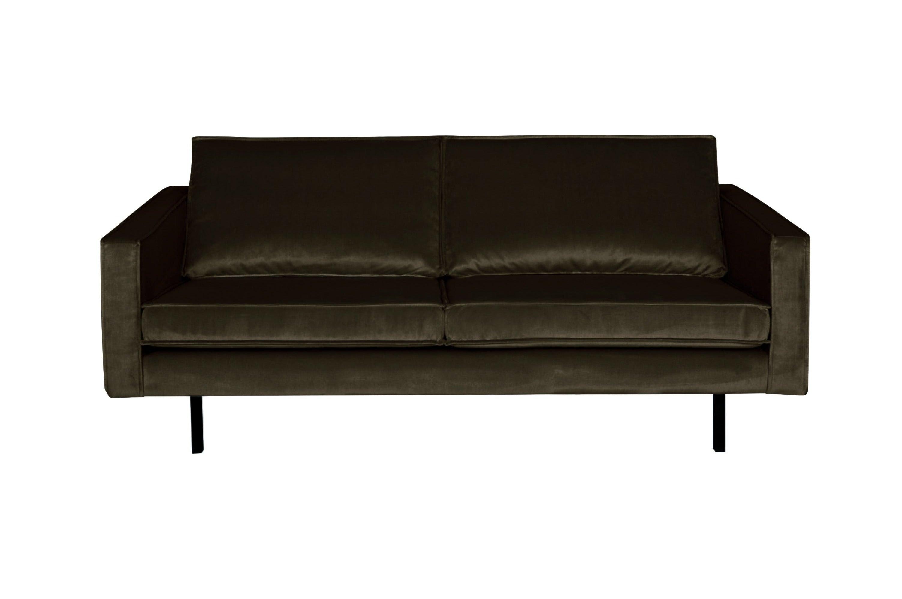 Sofa aksamitna 2,5-osobowa RODEO ciemnozielony Be Pure Eye on Design