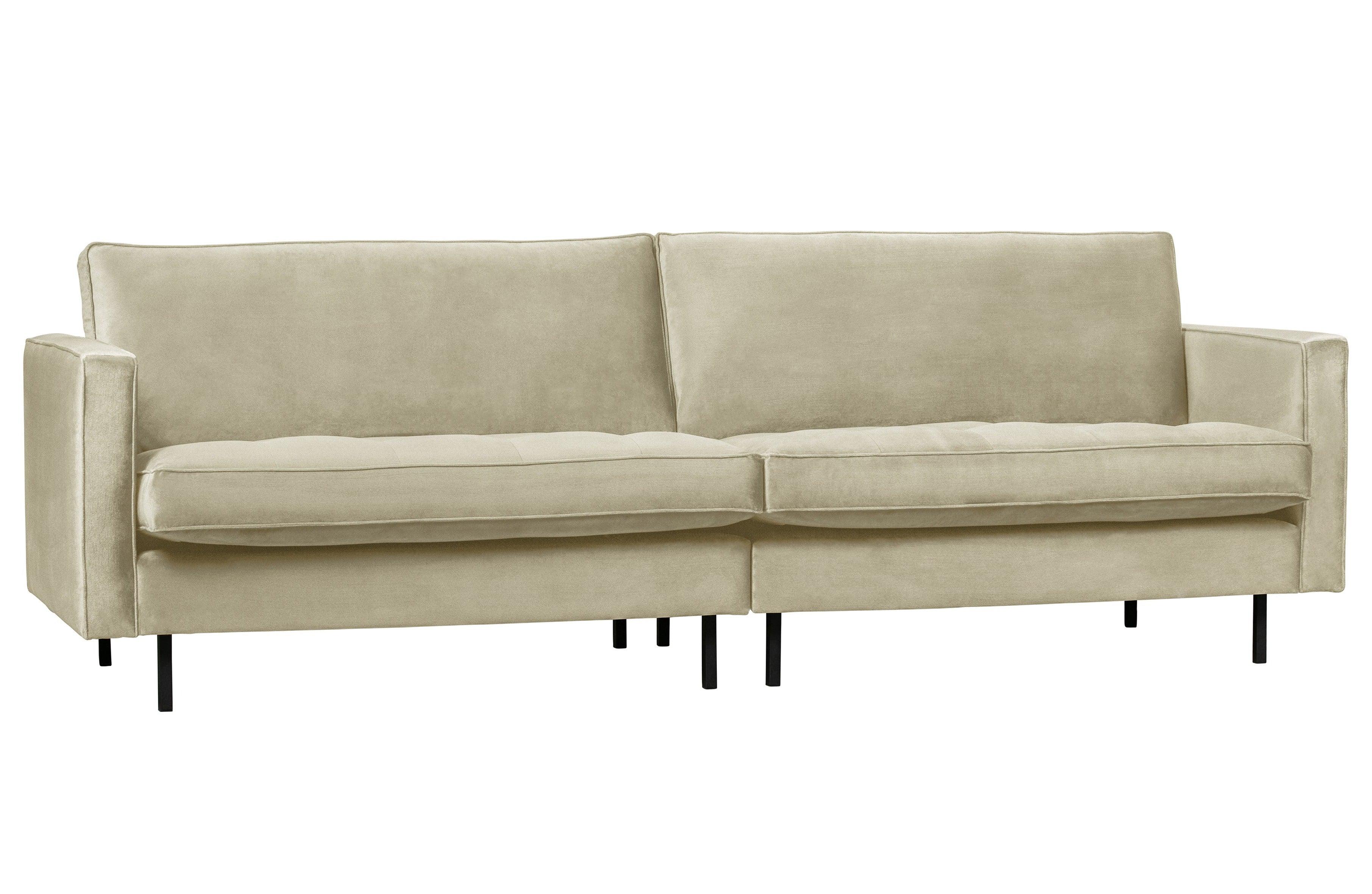 Sofa aksamitna 3-osobowa RODEO CLASSIC pistacjowy Be Pure Eye on Design