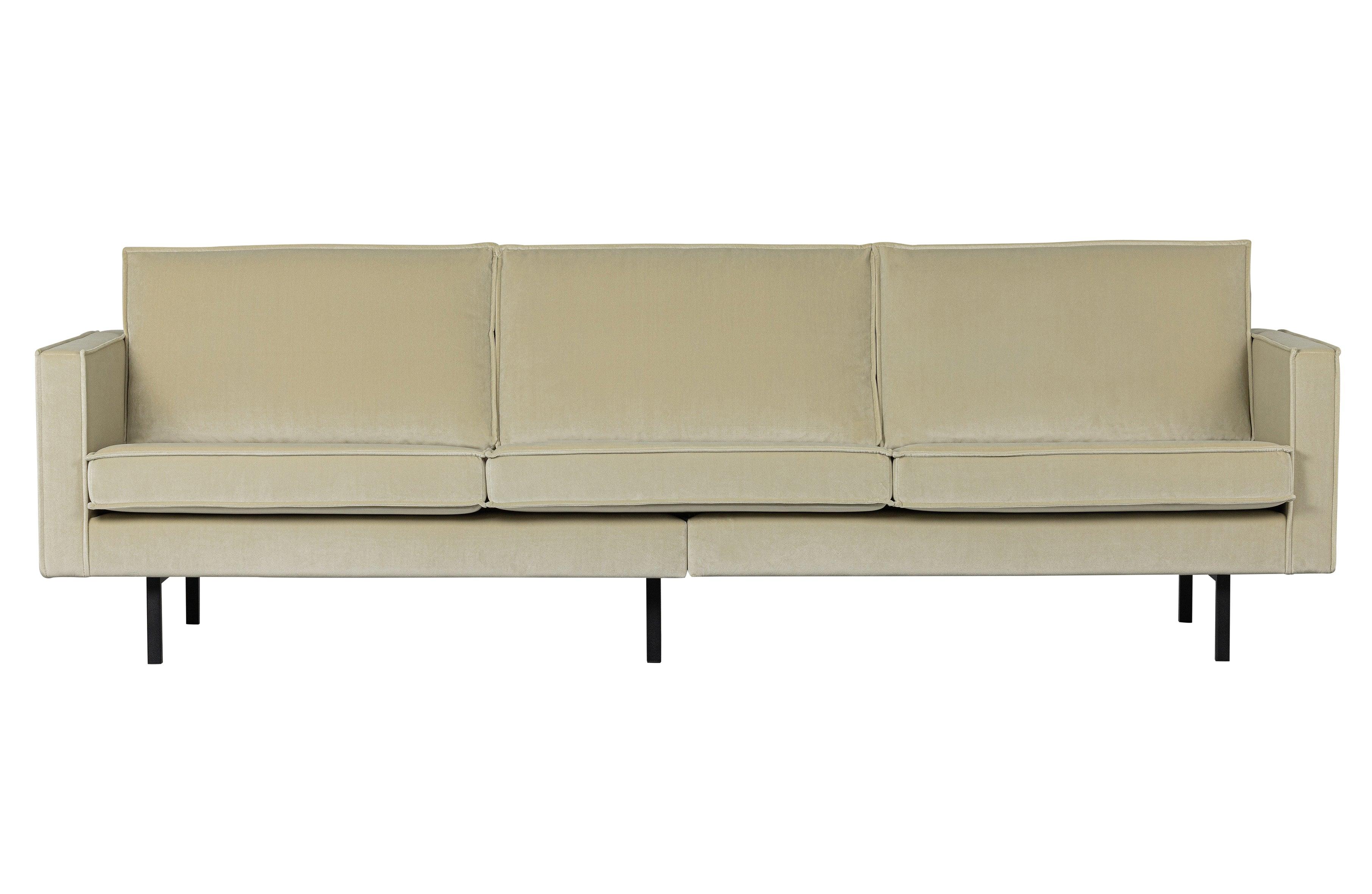 Sofa aksamitna 3-osobowa RODEO pistacjowy Be Pure Eye on Design