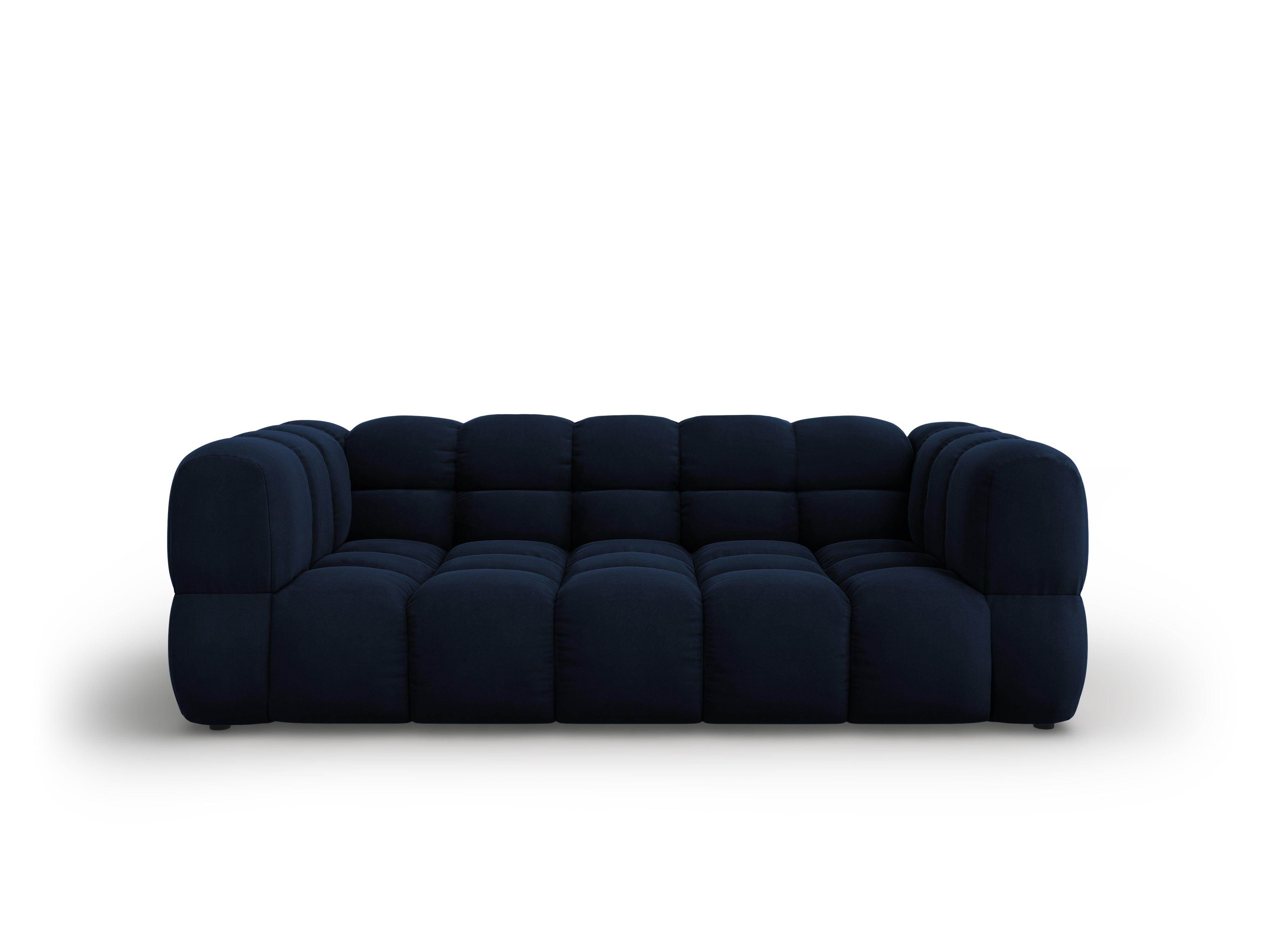 Sofa aksamitna 3-osobowa SKY granat królewski Cosmopolitan Design Eye on Design
