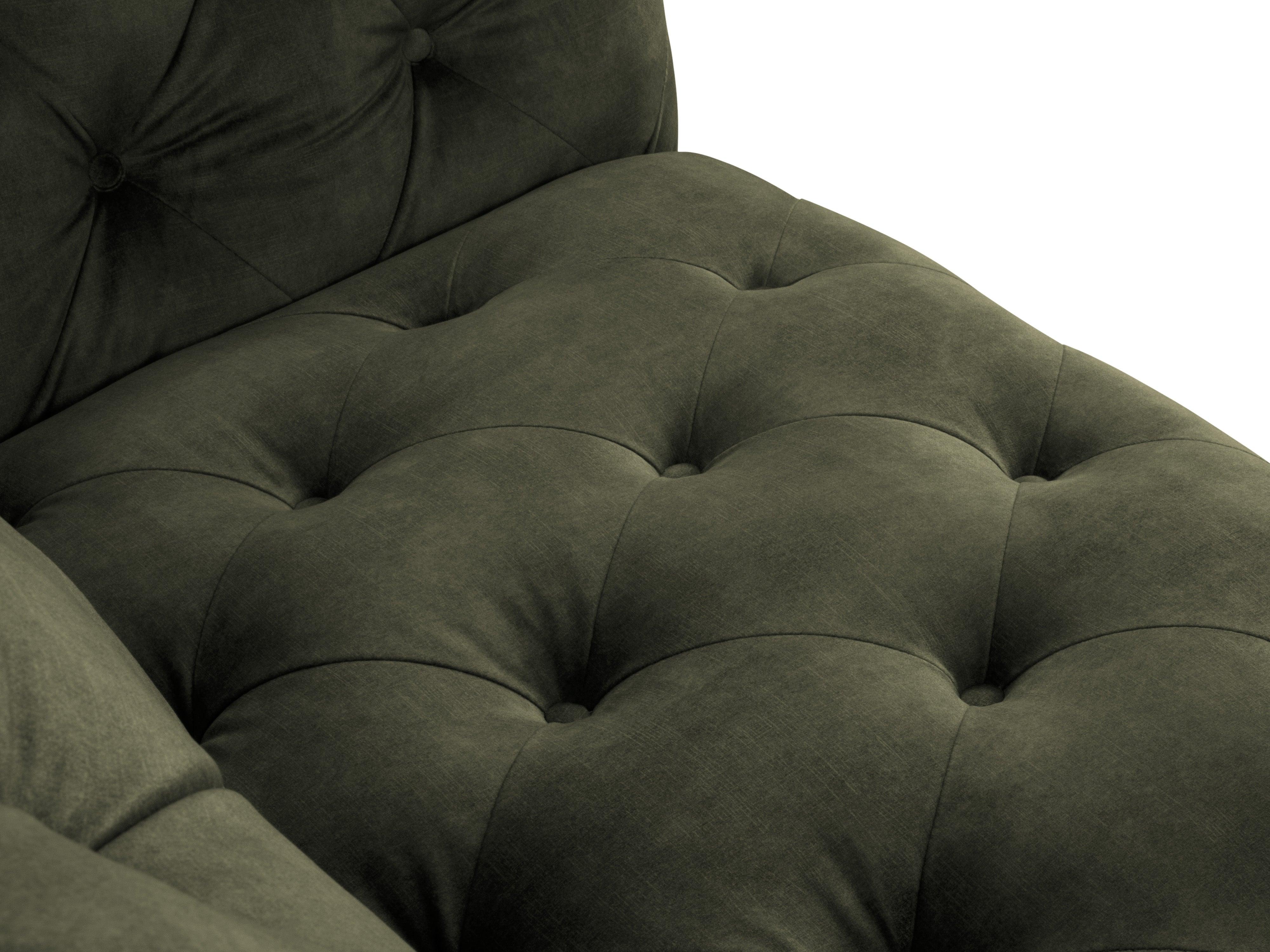 Sofa aksamitna 4-osobowa LOGE ciemnozielony Windsor & Co Eye on Design