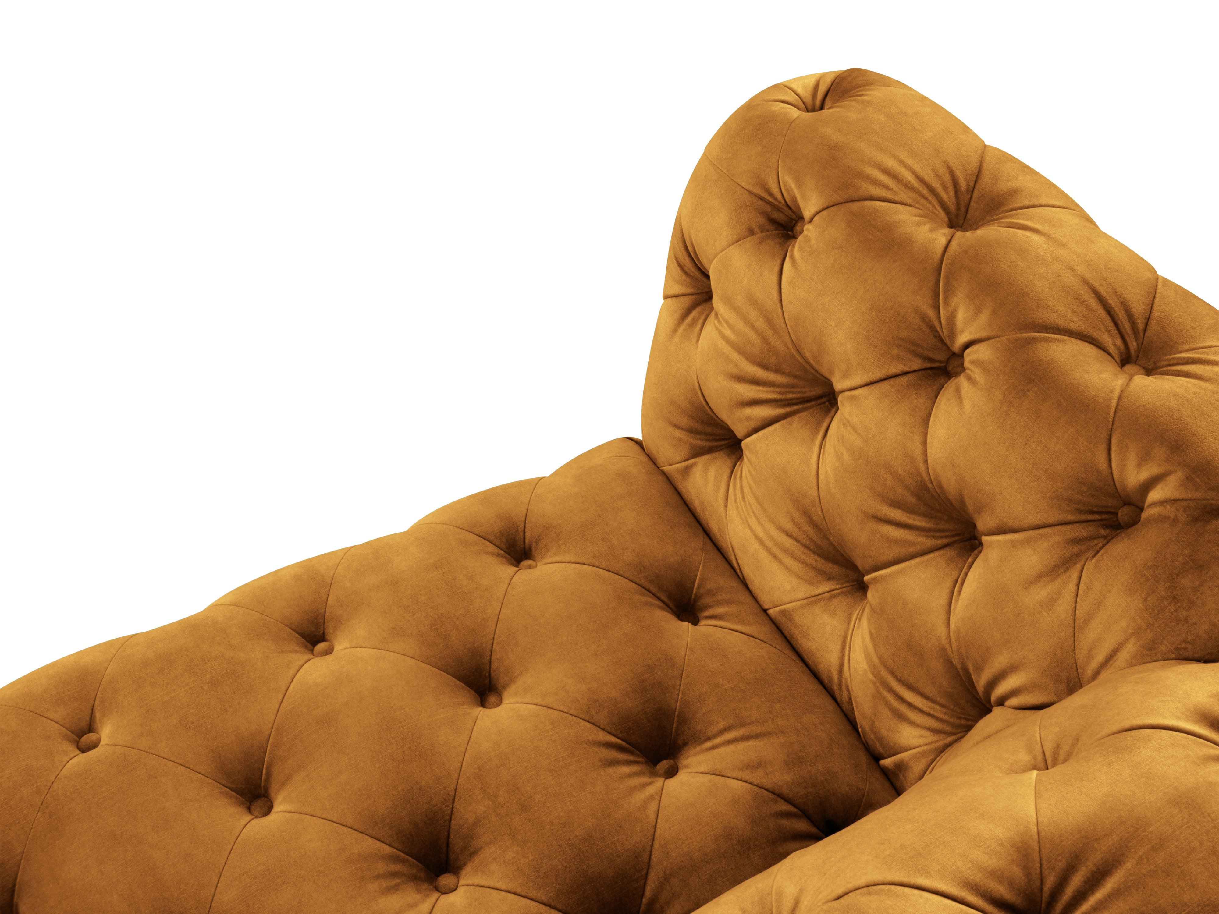 Sofa aksamitna 4-osobowa LOGE miedziany Windsor & Co Eye on Design