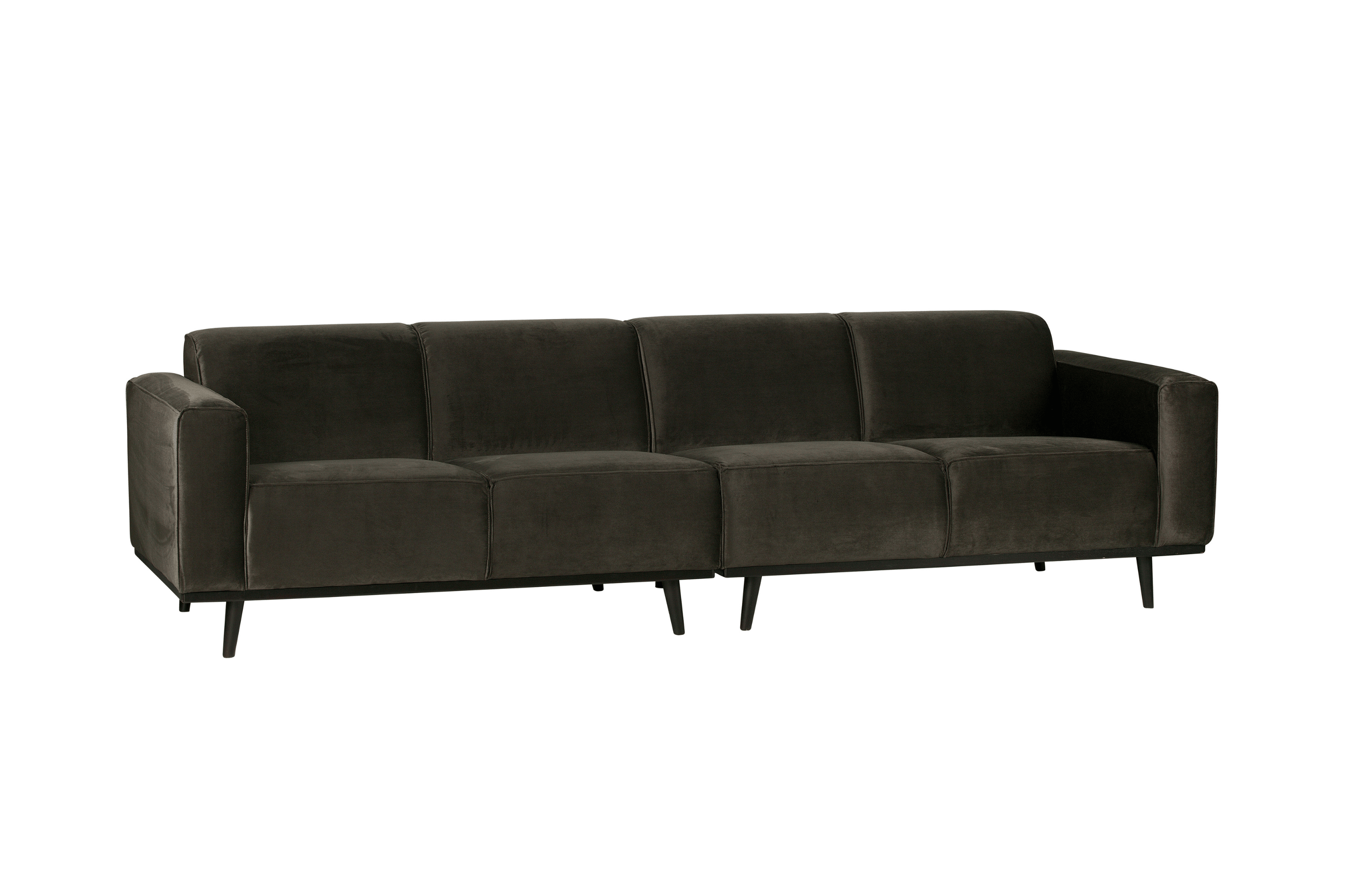 Sofa aksamitna 4-osobowa STATEMENT ciemnozielony Be Pure 280 cm Eye on Design