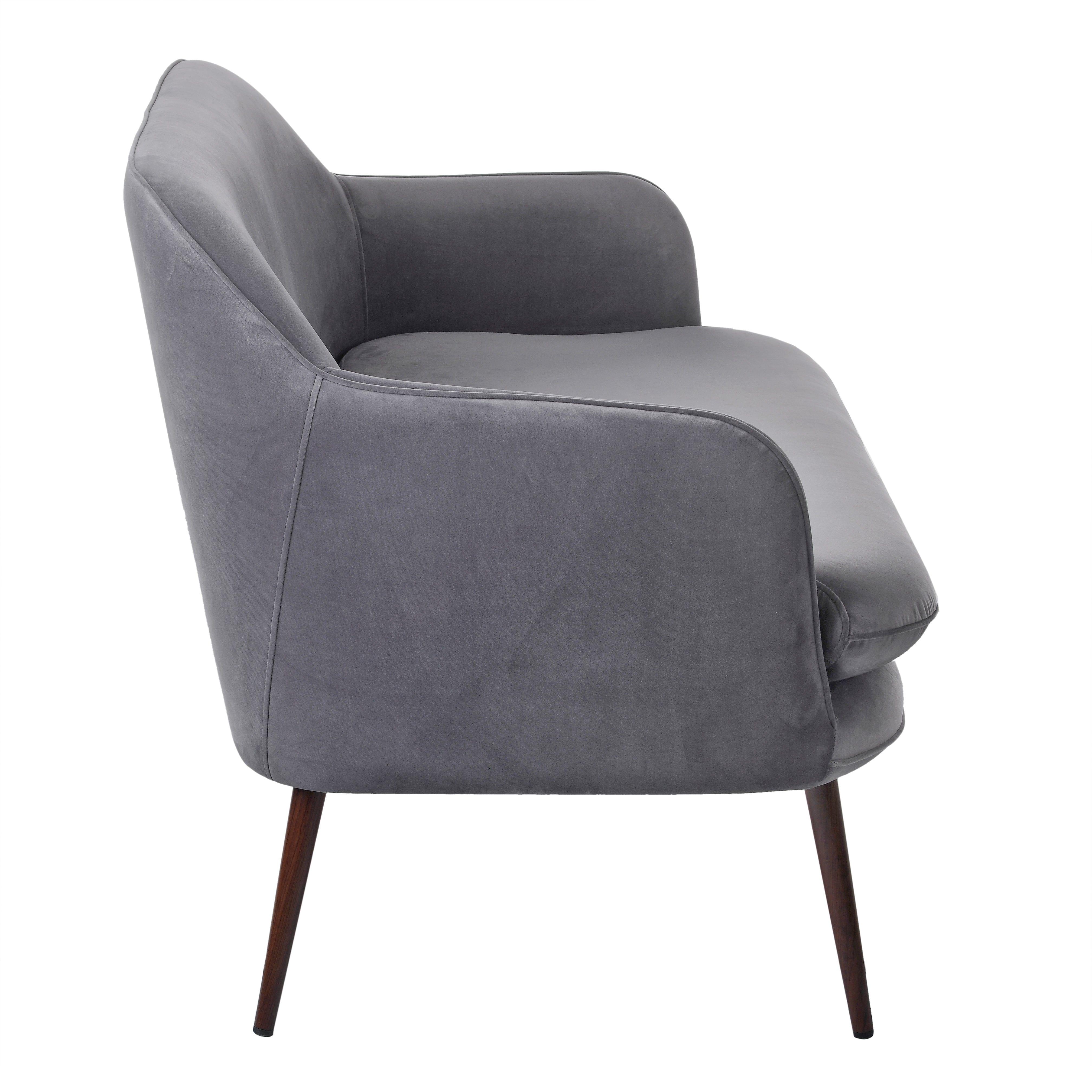 Sofa aksamitna CHARMY szary Pols Potten Eye on Design