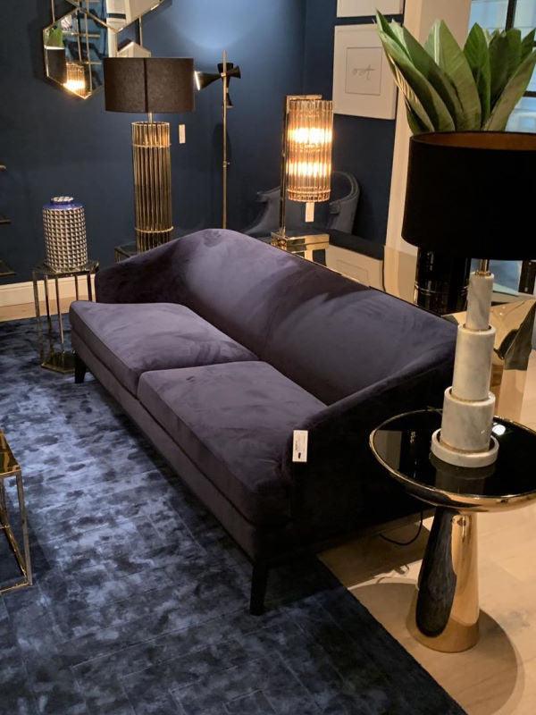 Sofa aksamitna MONTEREY granatowy Eichholtz Eye on Design